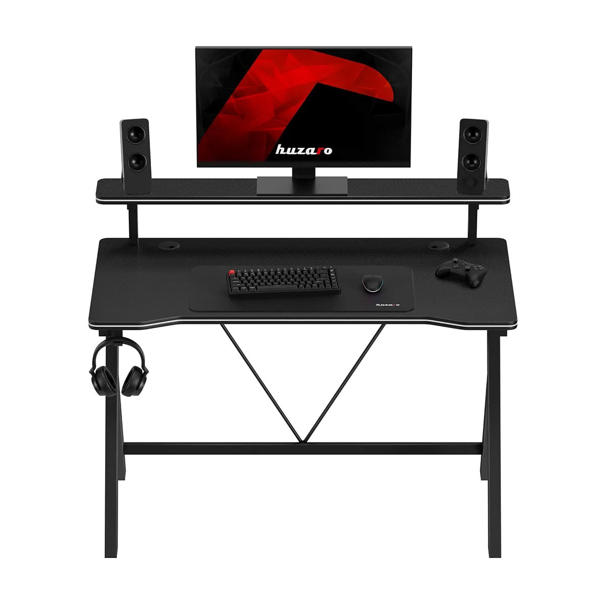 Huzaro Hero 1.9 Black birou de gaming 120 cm