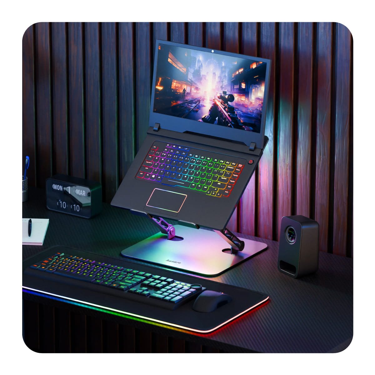 Suport de răcire pentru laptop Huzaro Hold 4.0 RGB