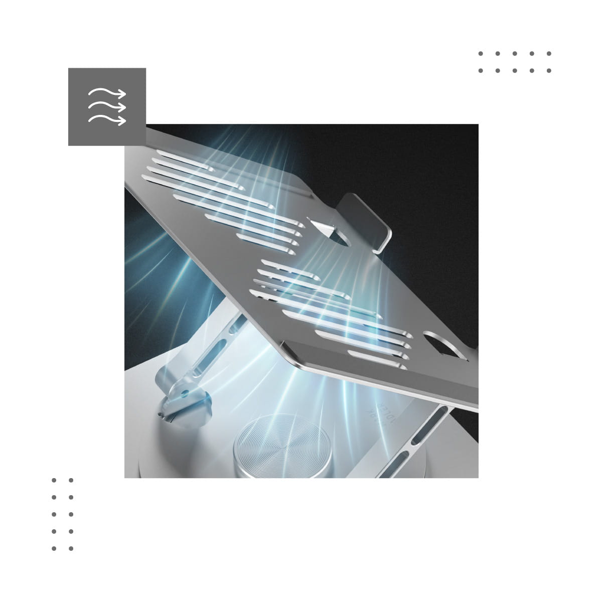 Mark Adler Stand 3.2 suport rotativ pentru laptop