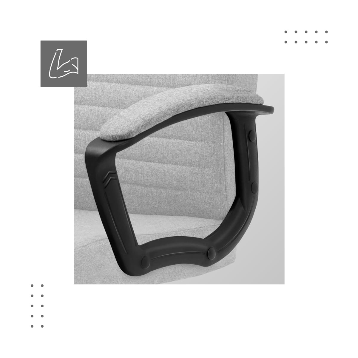 Scaun de birou Mark Adler Boss 2.5 gri