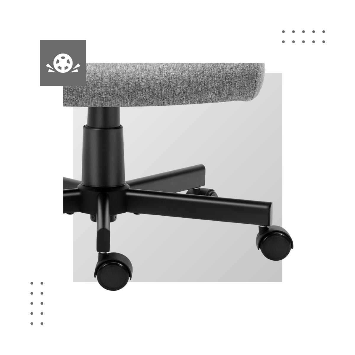 Scaun de birou Mark Adler Boss 2.5 gri