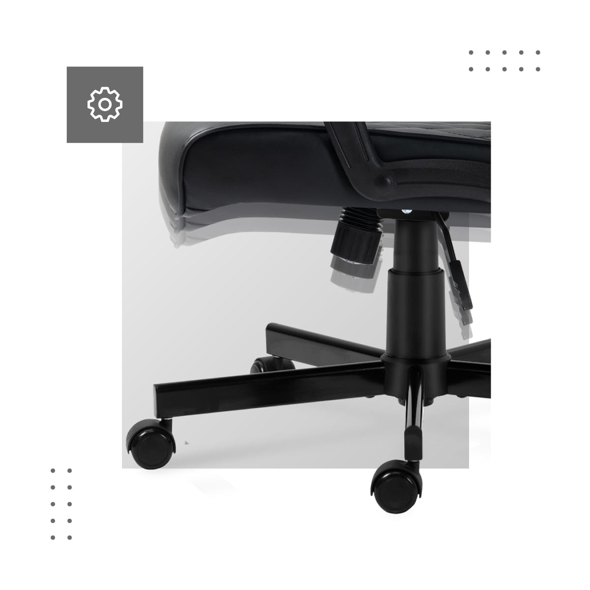 Scaun de birou Mark Adler Boss 3.2 negru