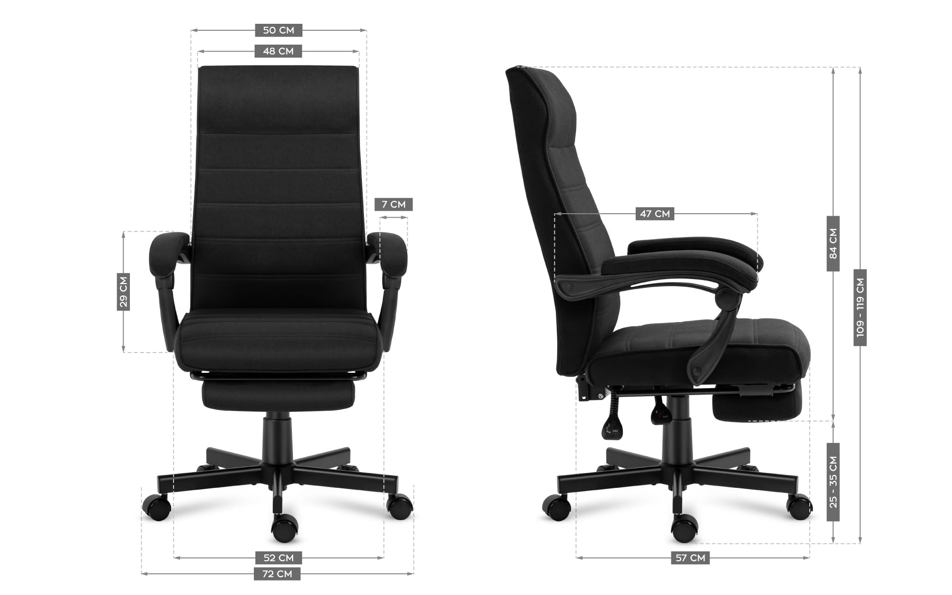 Scaun de birou Mark Adler Boss 4.4 negru