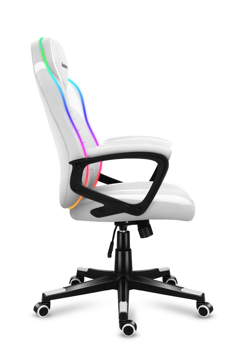 Scaun de gaming Huzaro Force 2.5 RGB White Mesh