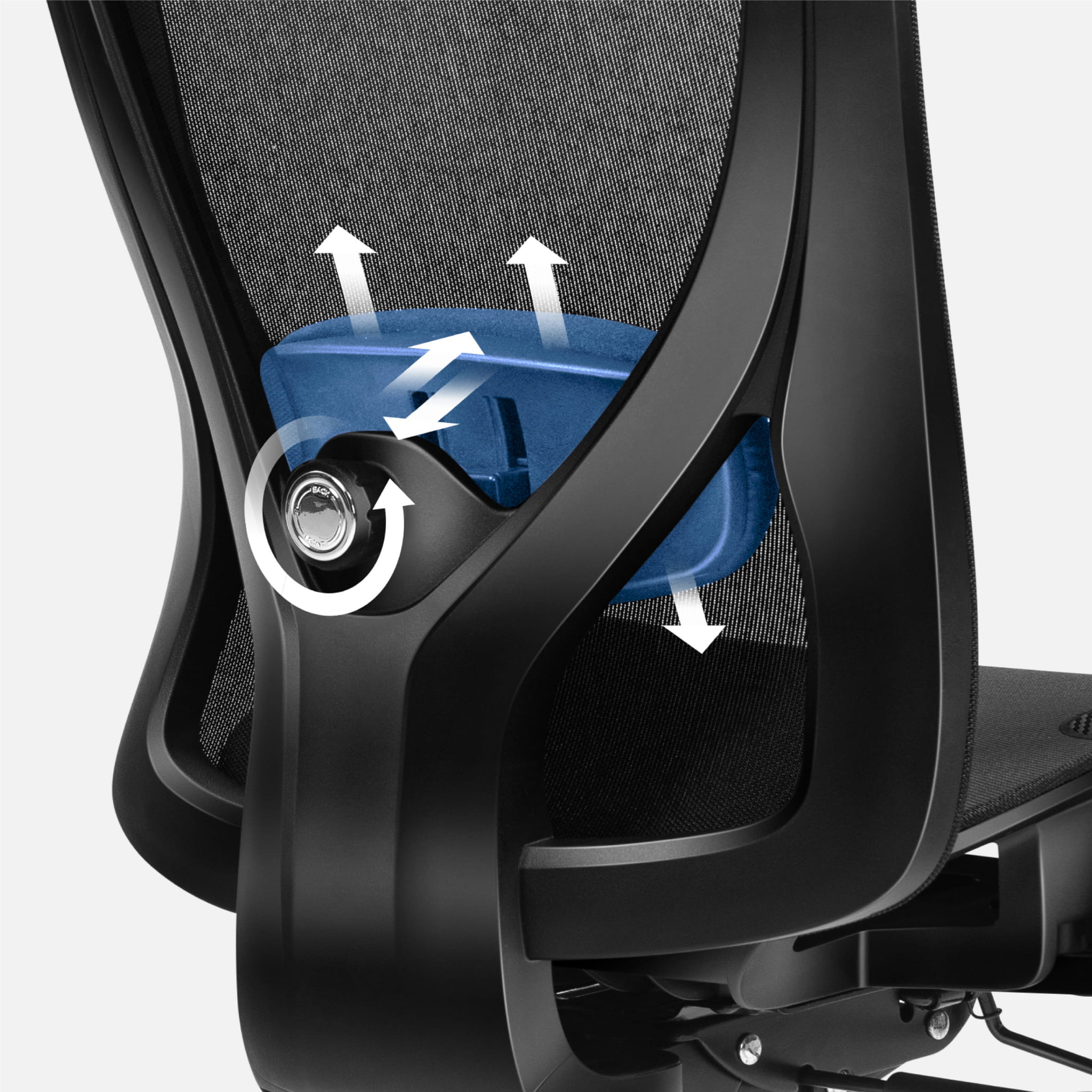 Scaun de gaming Huzaro Combat 7.3 Black Mesh