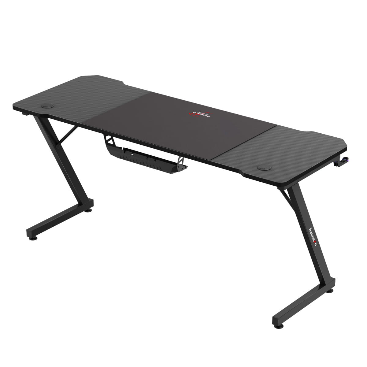 Huzaro Hero 4.8 Negru 160 cm birou de gaming