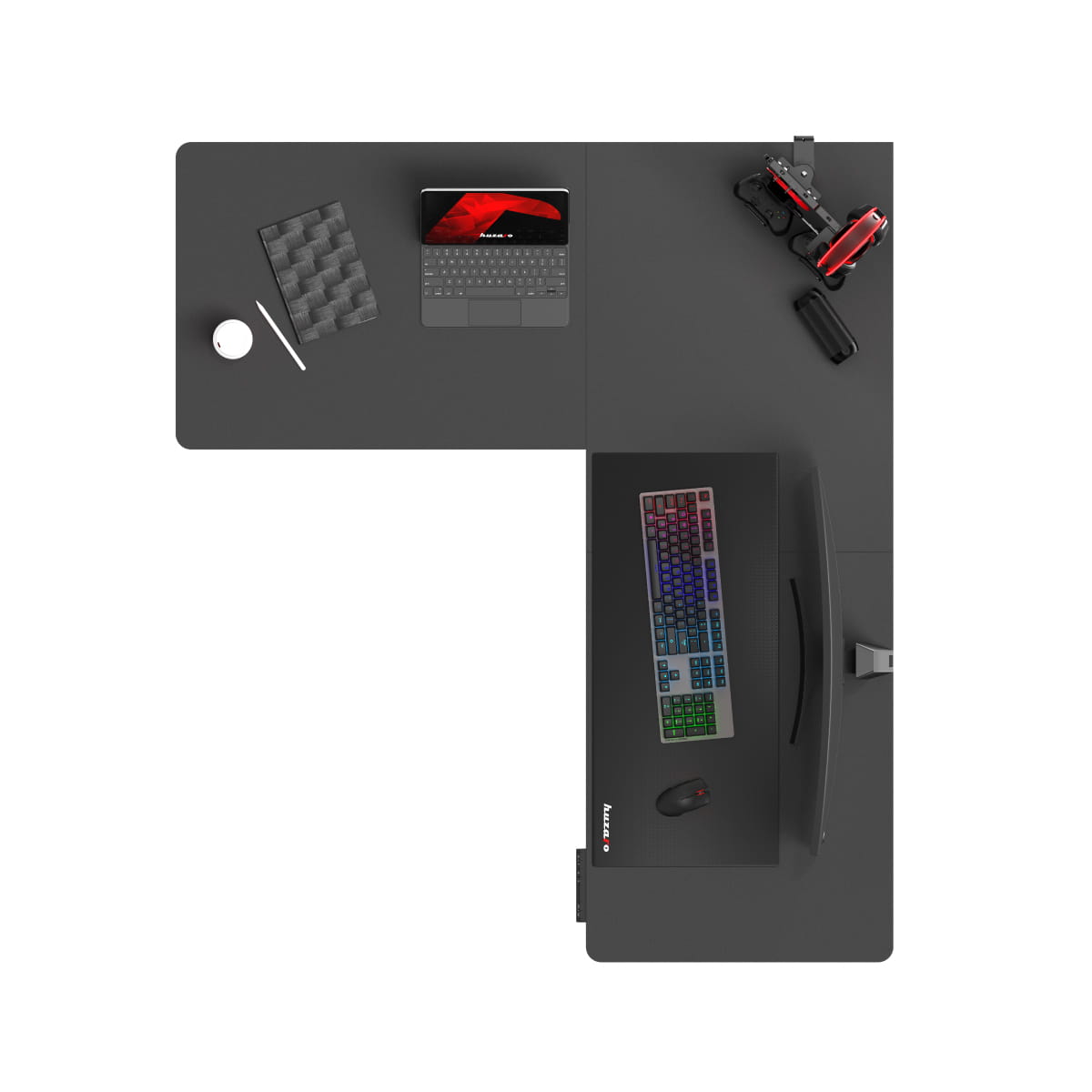 Birou electric de colț Huzaro Hero 9.5 160 cm