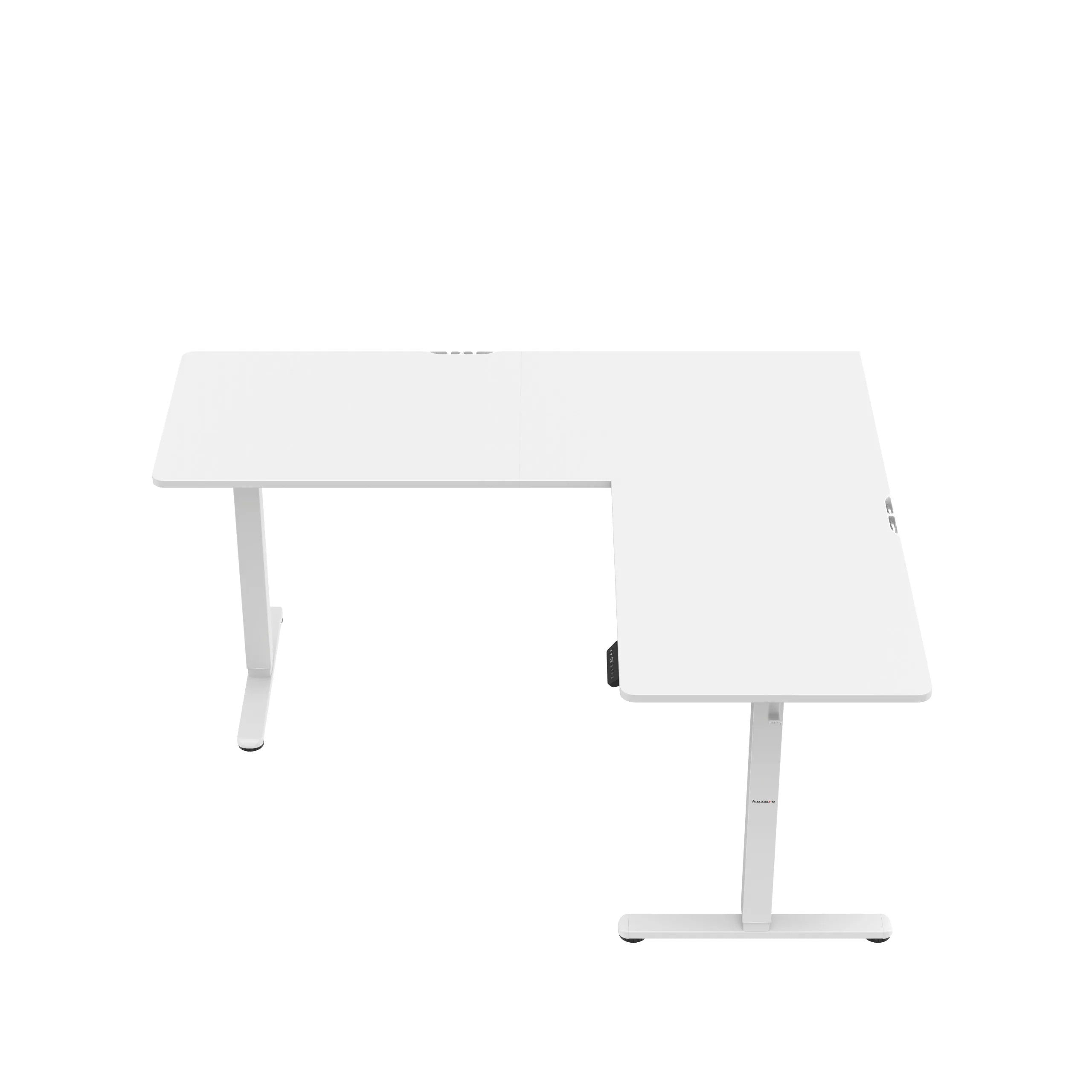 Huzaro Hero 9.5 Alb 160 cm birou electric de colț