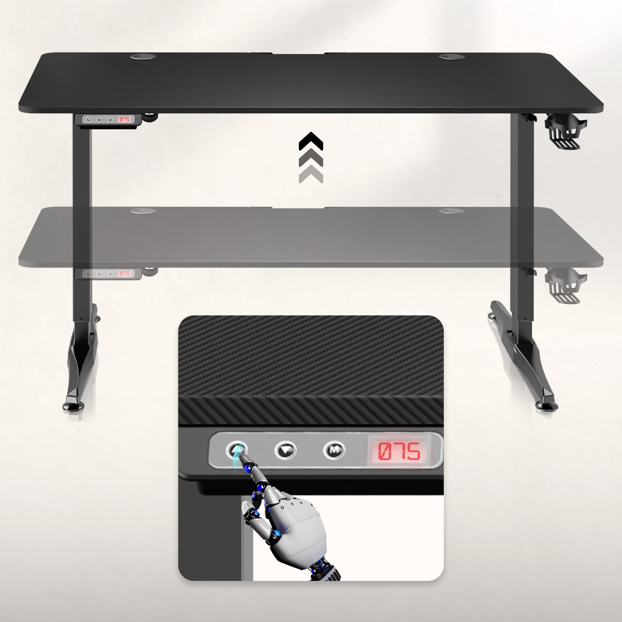 Birou electric Huzaro Hero 8.5 140 cm