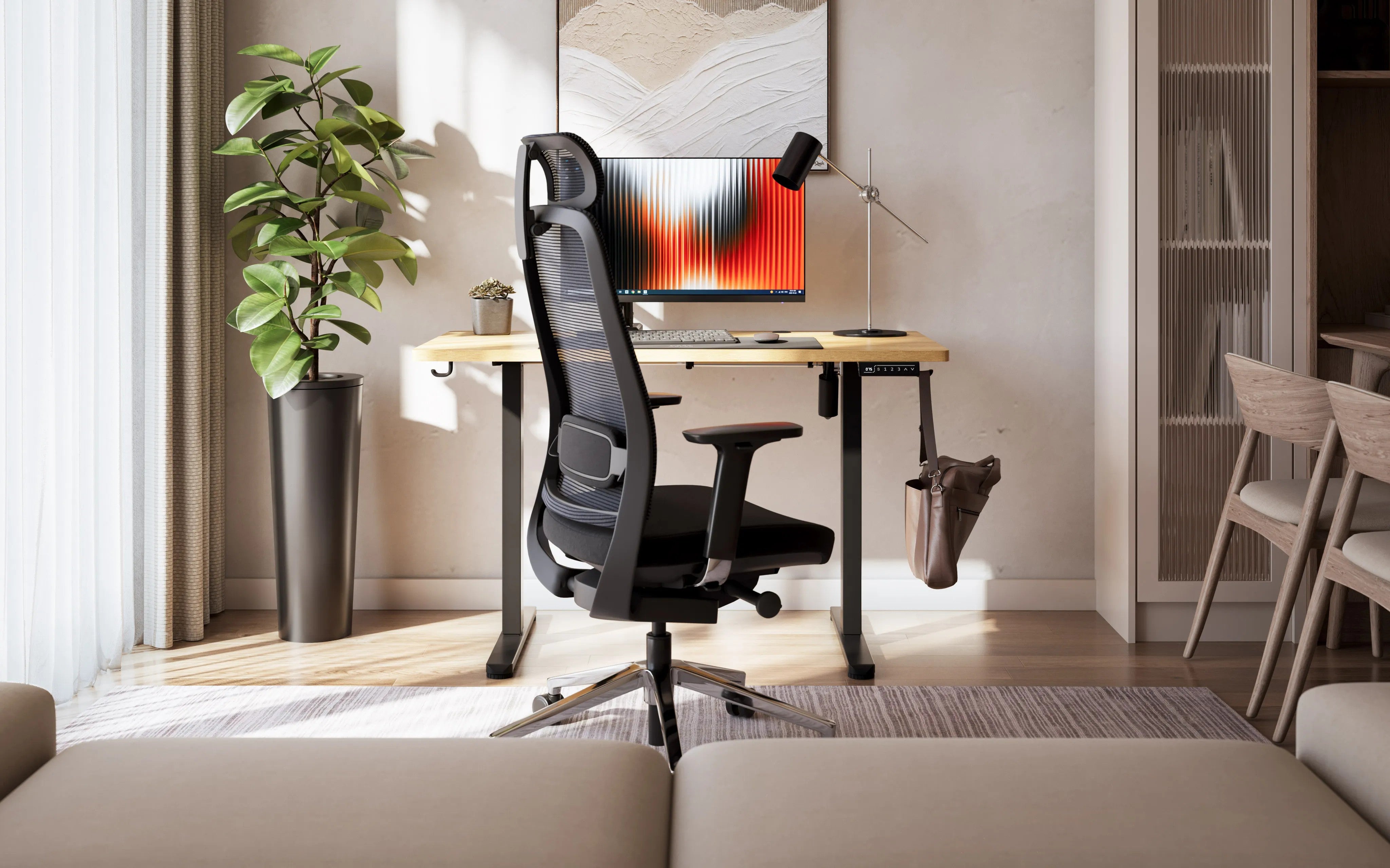 Birou electric reglabil Mark Adler Leader 6.9 120 cm