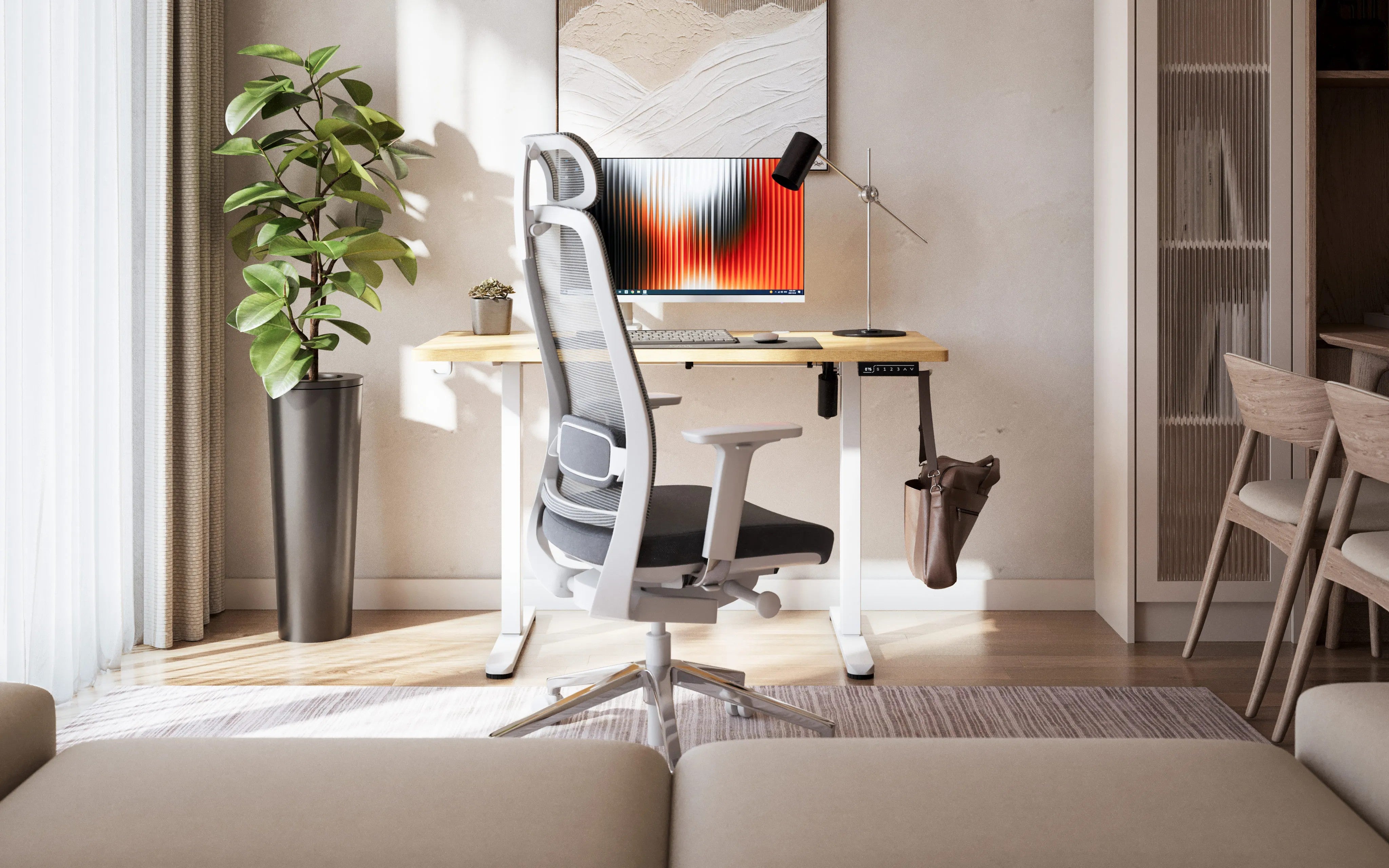 Birou electric reglabil Mark Adler Leader 6.9 Craft 120 cm