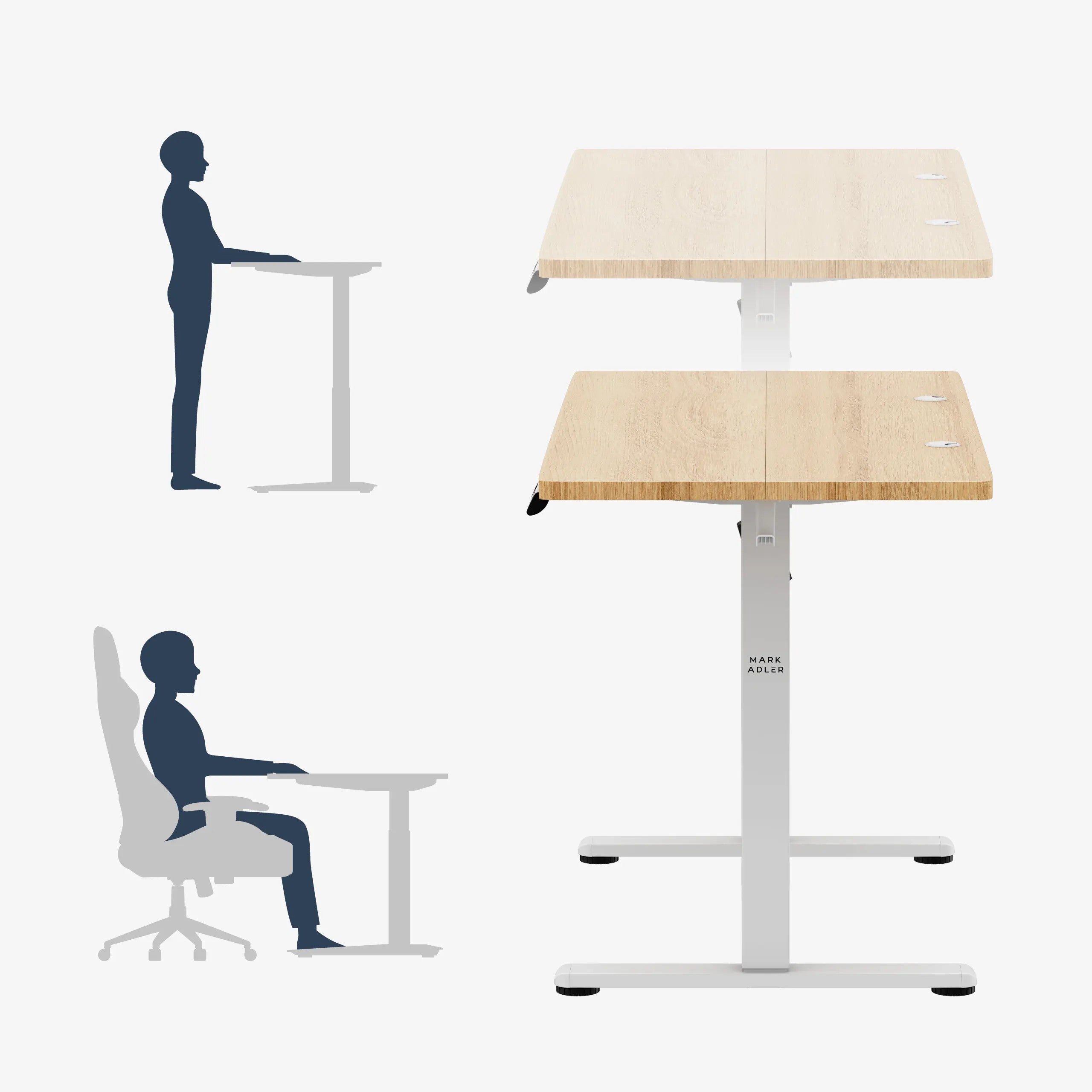 Birou electric reglabil Mark Adler Leader 6.9 Craft 120 cm