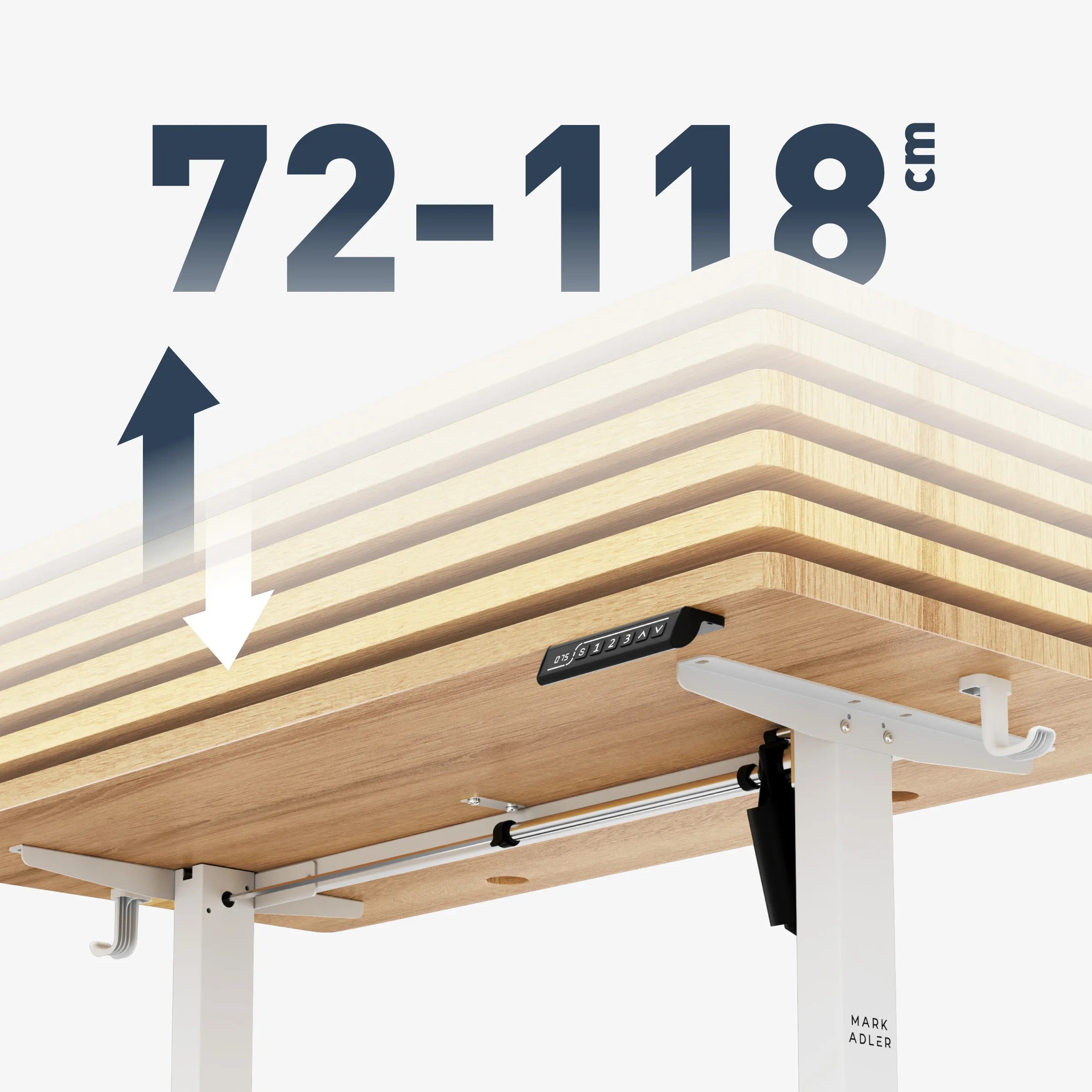 Birou electric reglabil Mark Adler Leader 6.9 Craft 120 cm