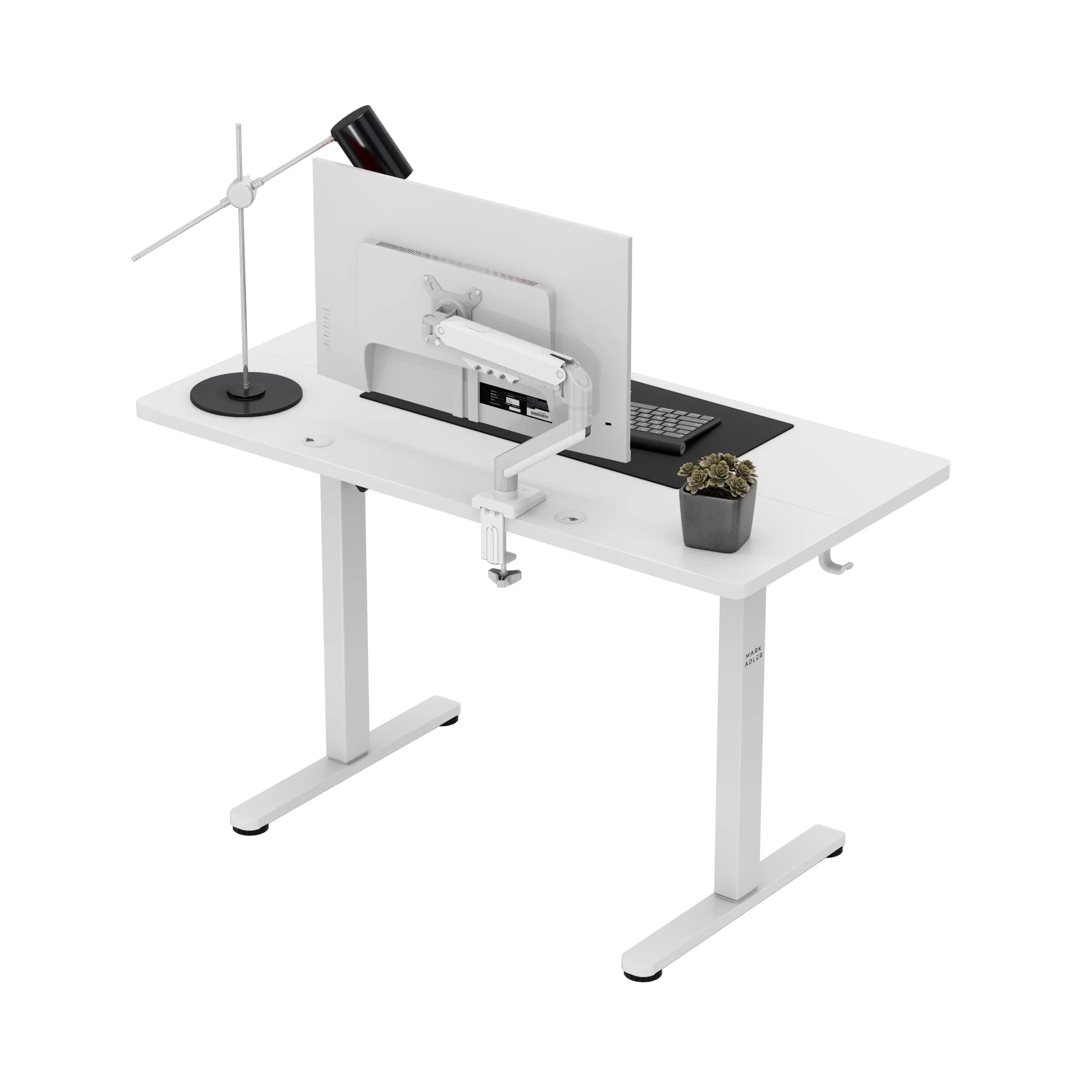 Birou electric reglabil Mark Adler Leader 6.9 White 120 cm