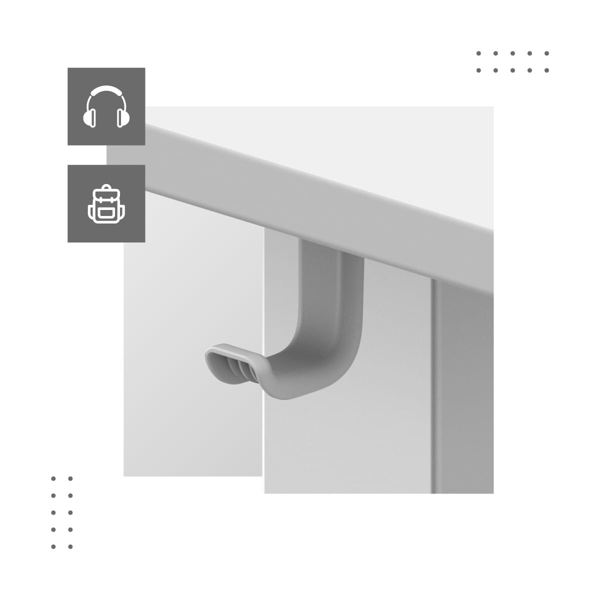 Birou electric Mark Adler Leader 7.6 White 160 cm