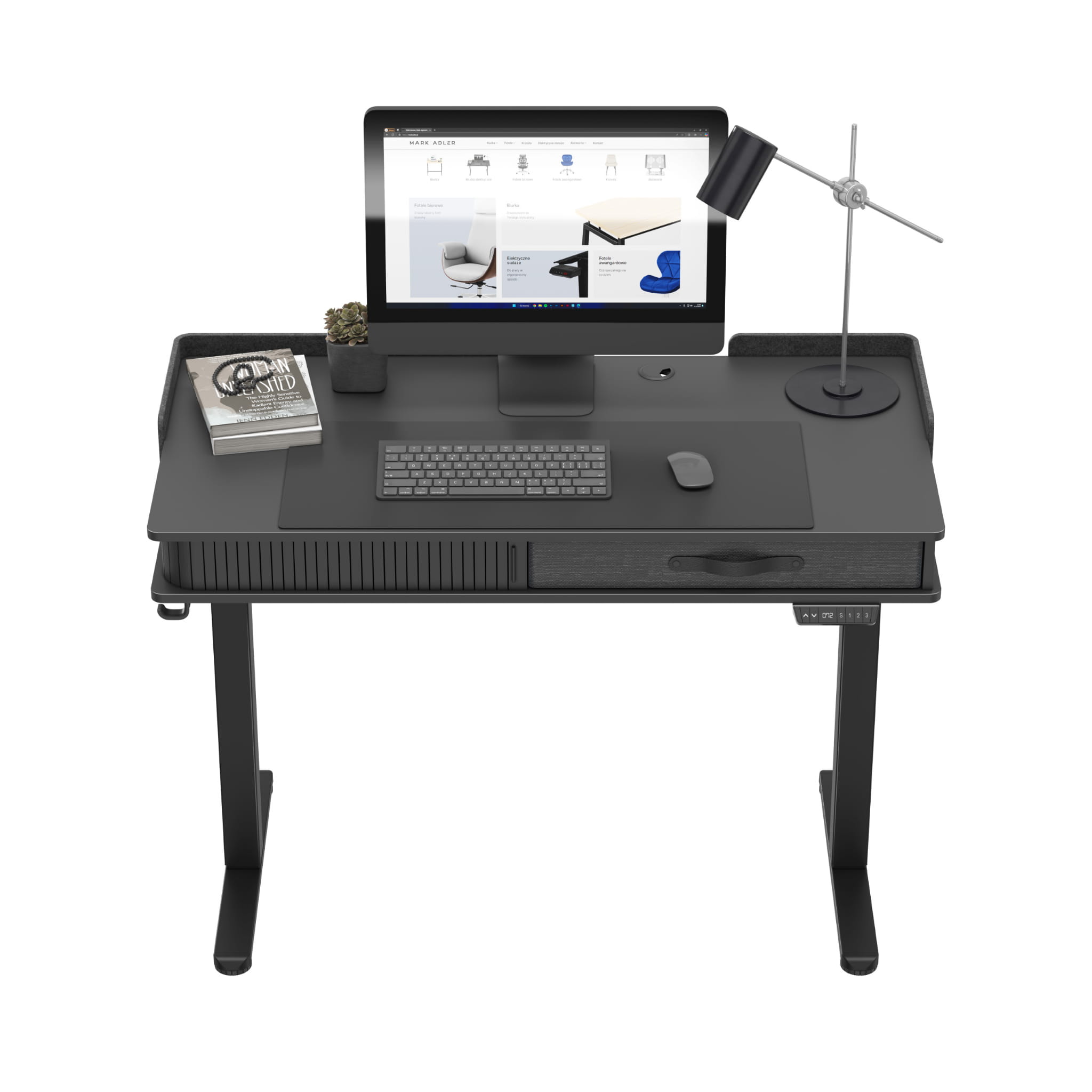 Mark Adler Leader 8.0 Black 120 cm birou electric