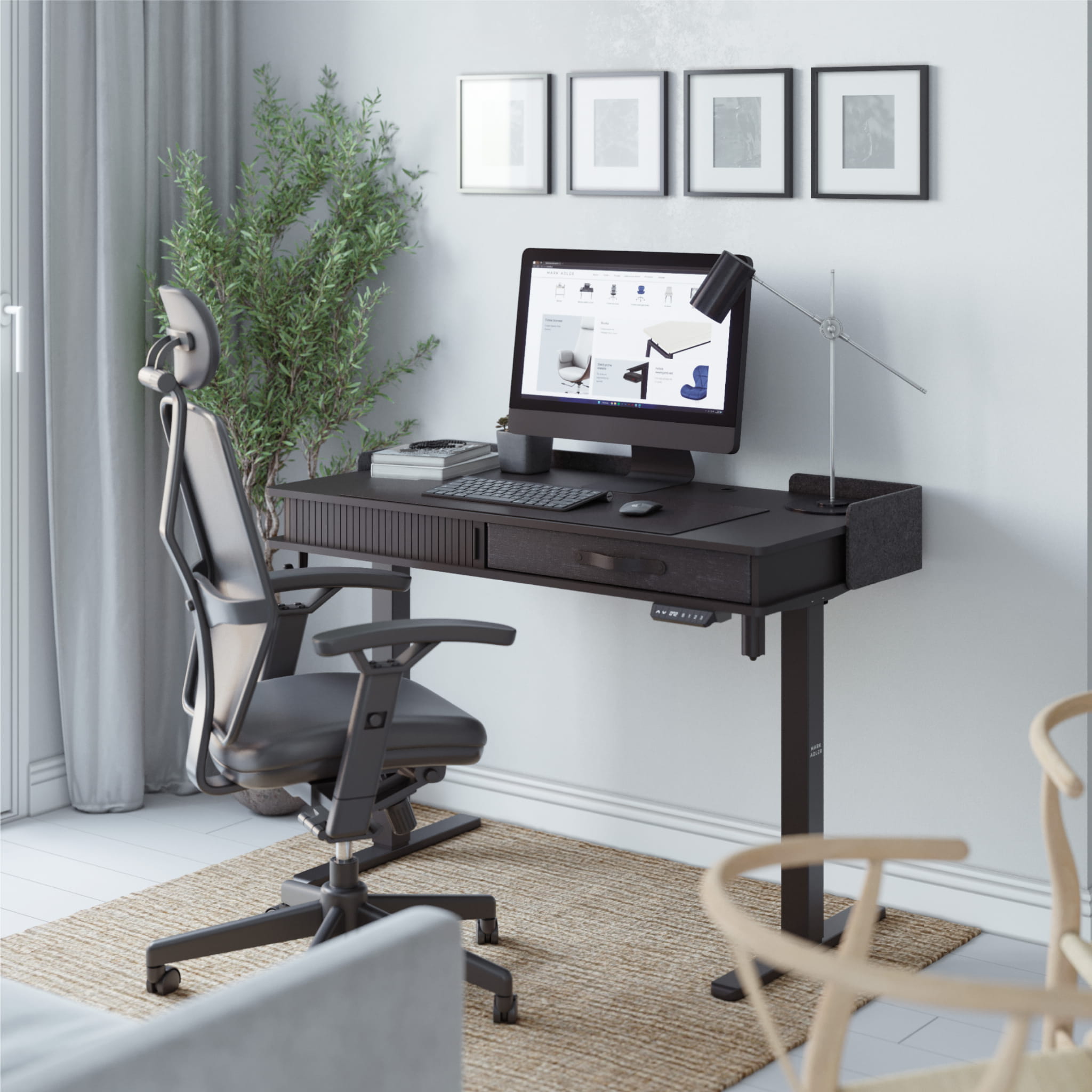 Mark Adler Leader 8.0 Black 120 cm birou electric