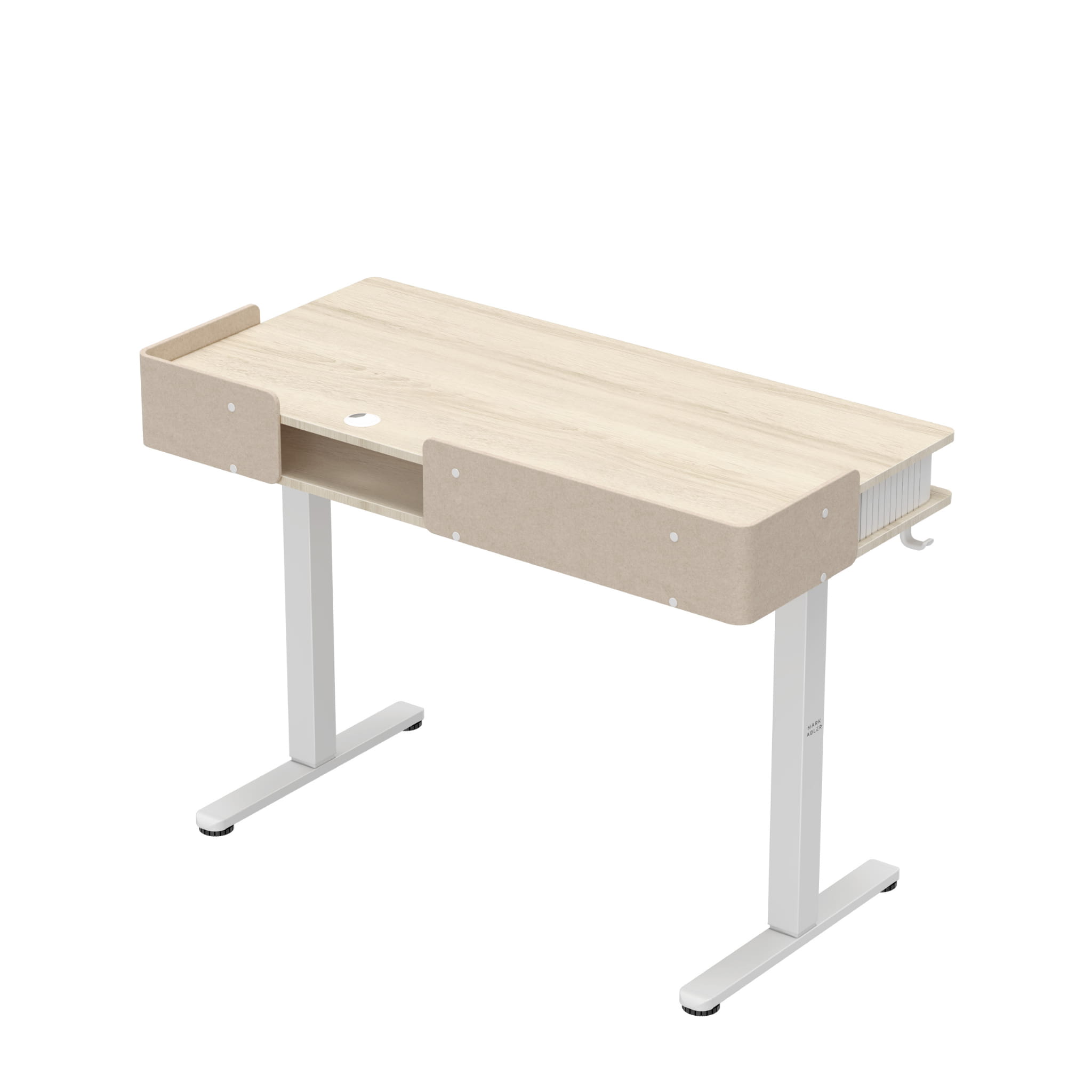 Birou electric Mark Adler Leader 8.0 White 120 cm