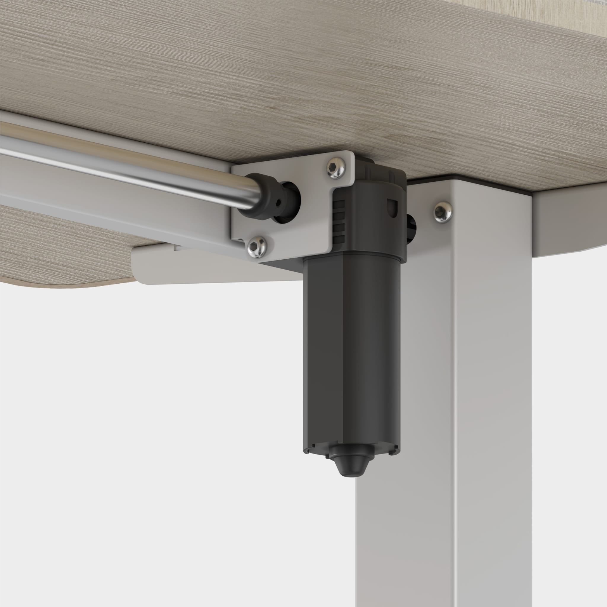 Birou electric Mark Adler Leader 8.0 White 120 cm