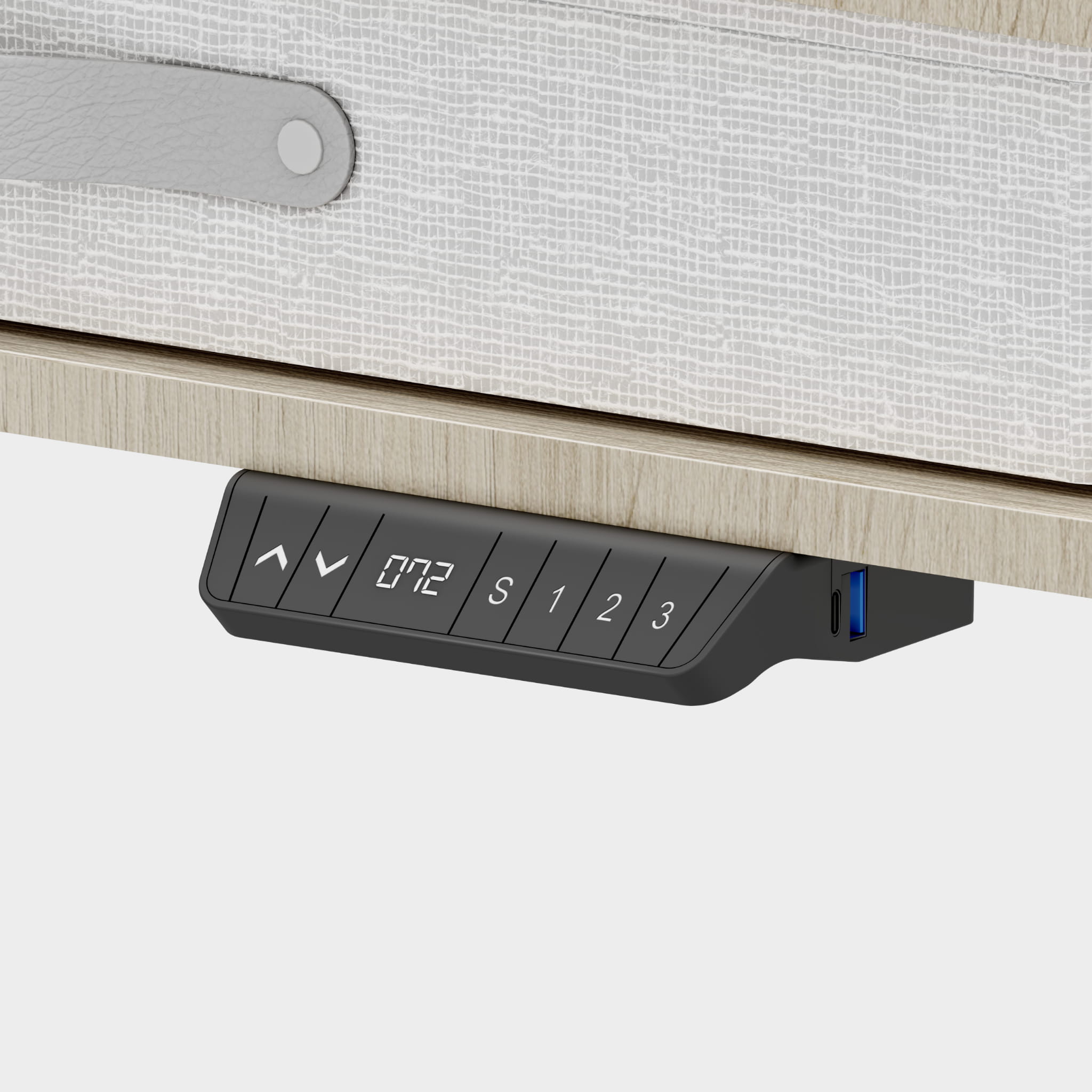 Birou electric Mark Adler Leader 8.0 White 120 cm