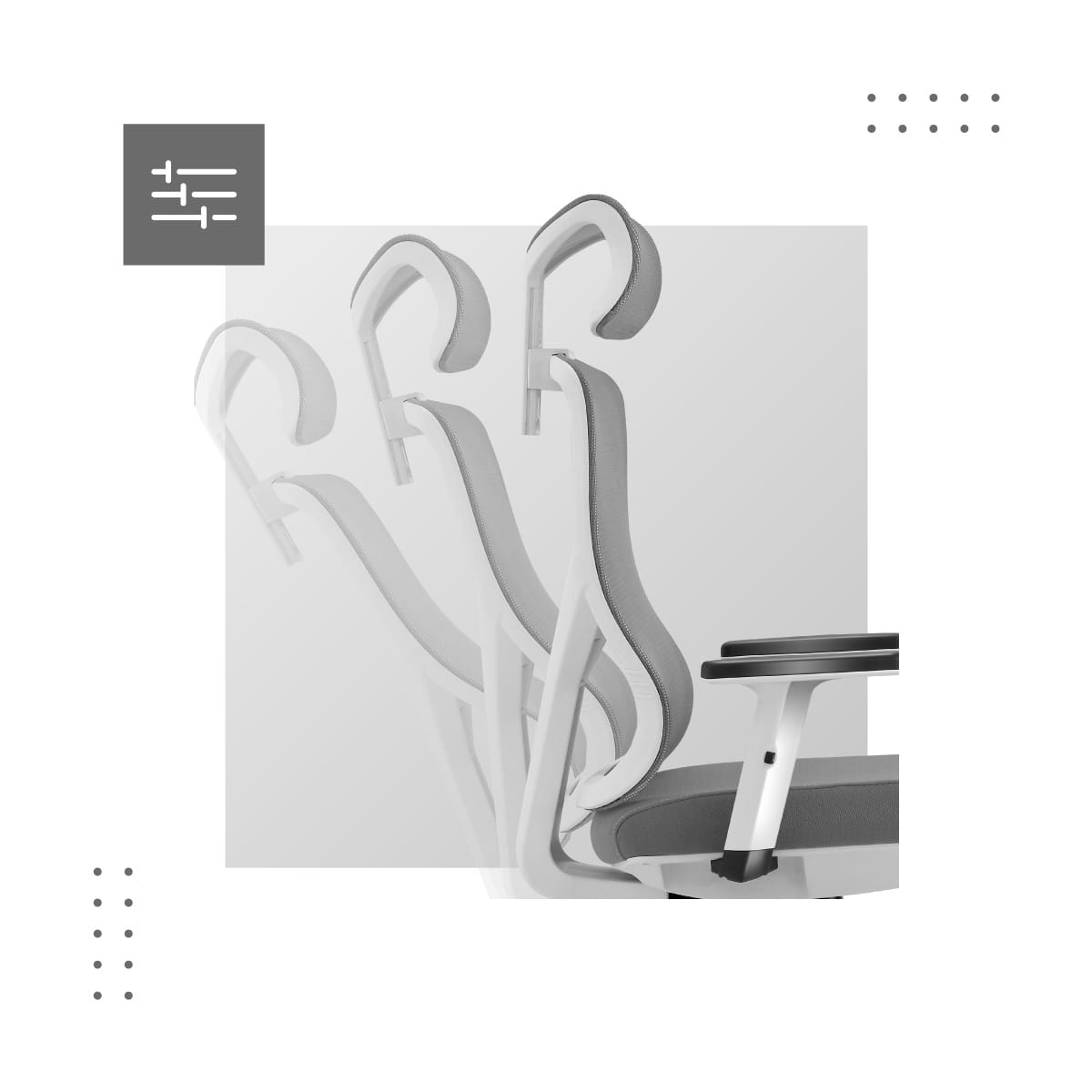 Mark Adler Manager 3.3 Scaun ergonomic alb