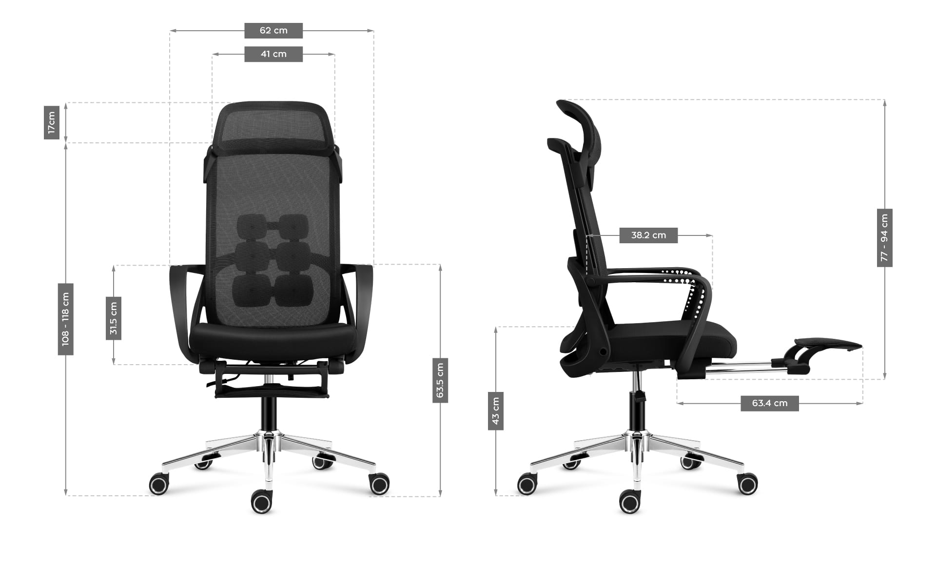 Mark Adler Manager scaun ergonomic 3.6 Negru