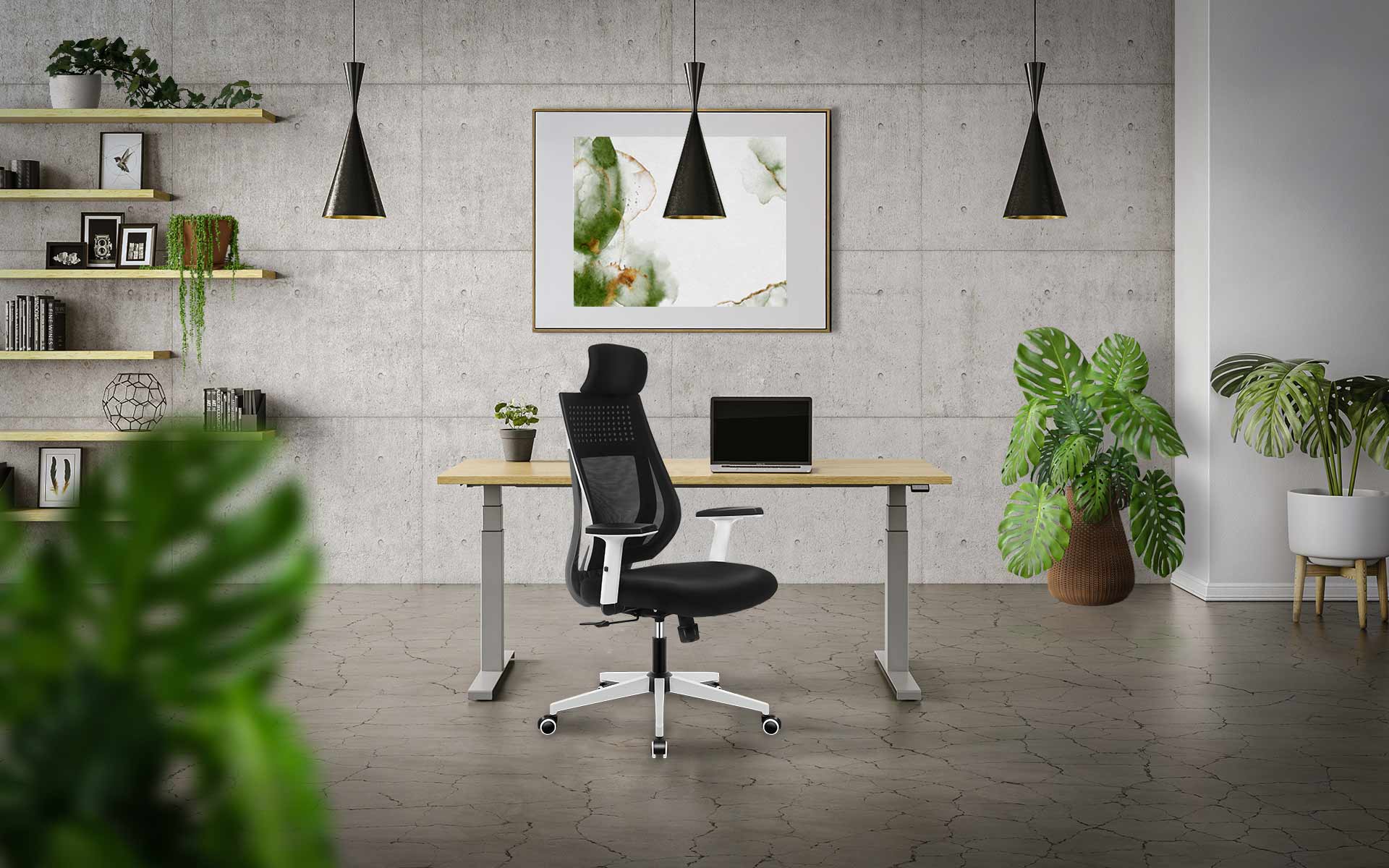 MARK ADLER MANAGER 3.9 Scaun de birou negru