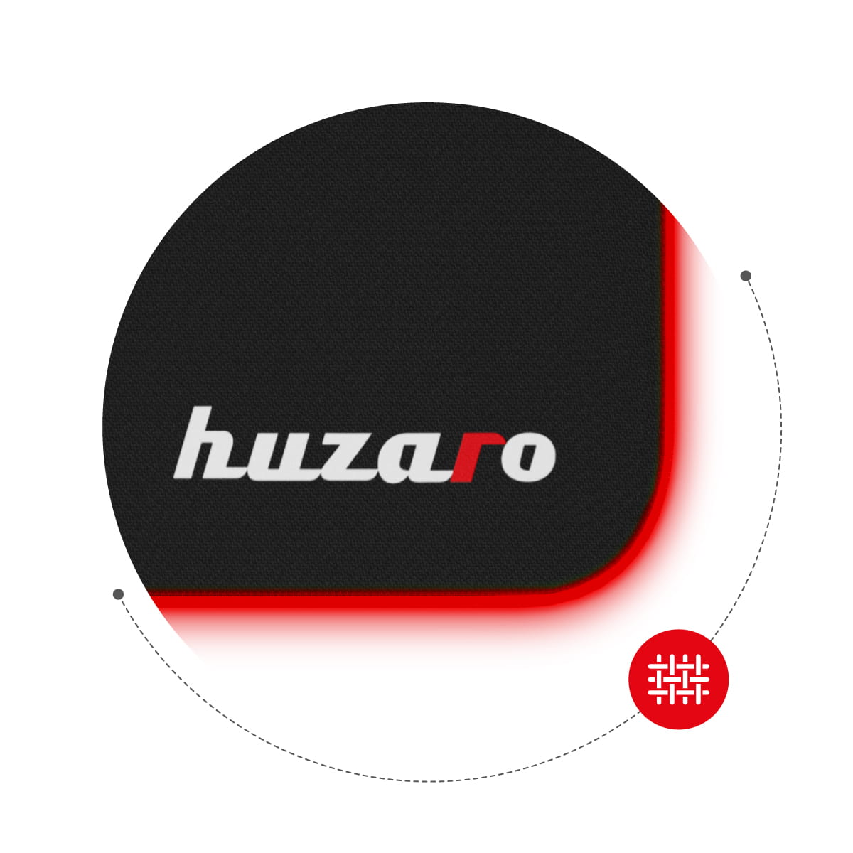 Huzaro RGB mouse pad de gaming