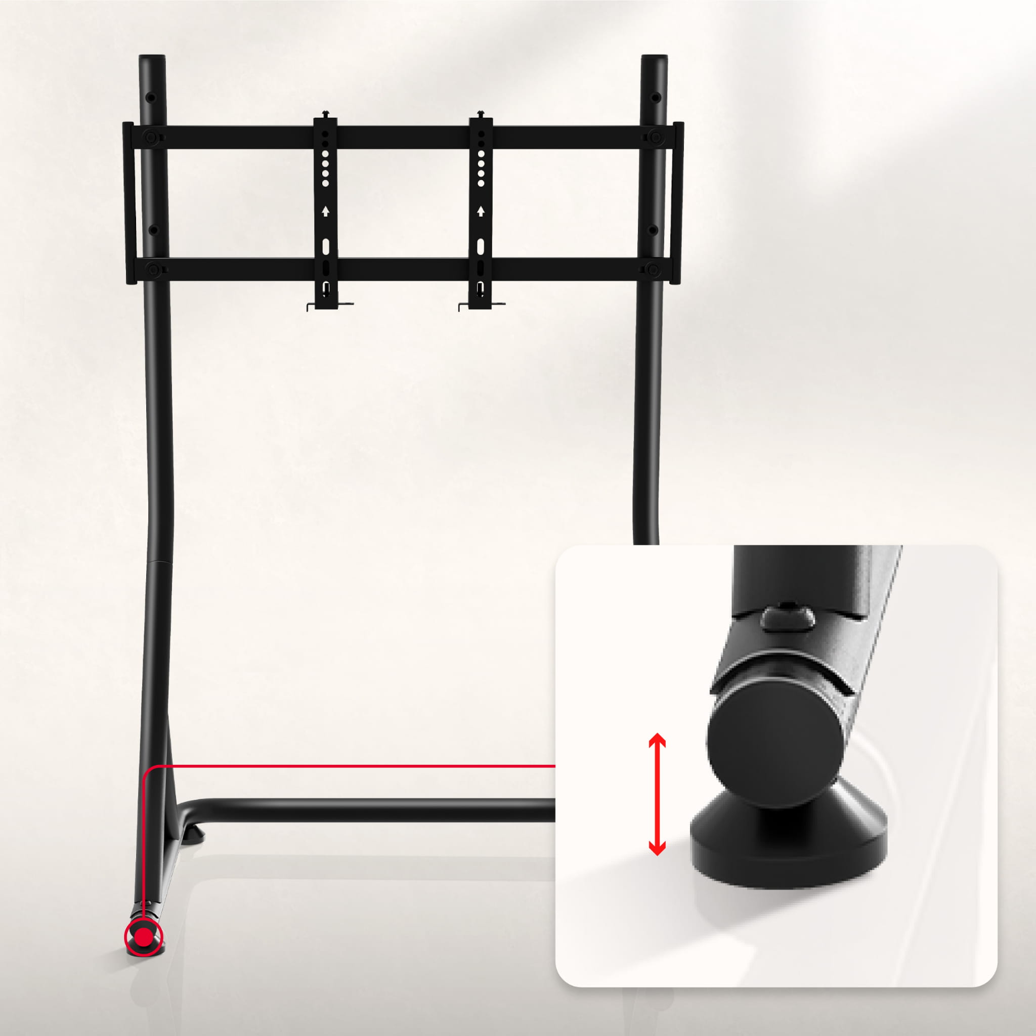 Huzaro Speed 9.1 sim curse TV stand