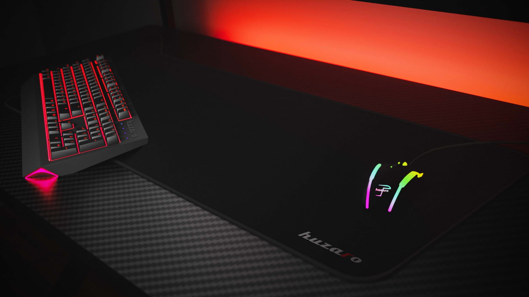 Mouse pad de gaming Huzaro 1.0 XL