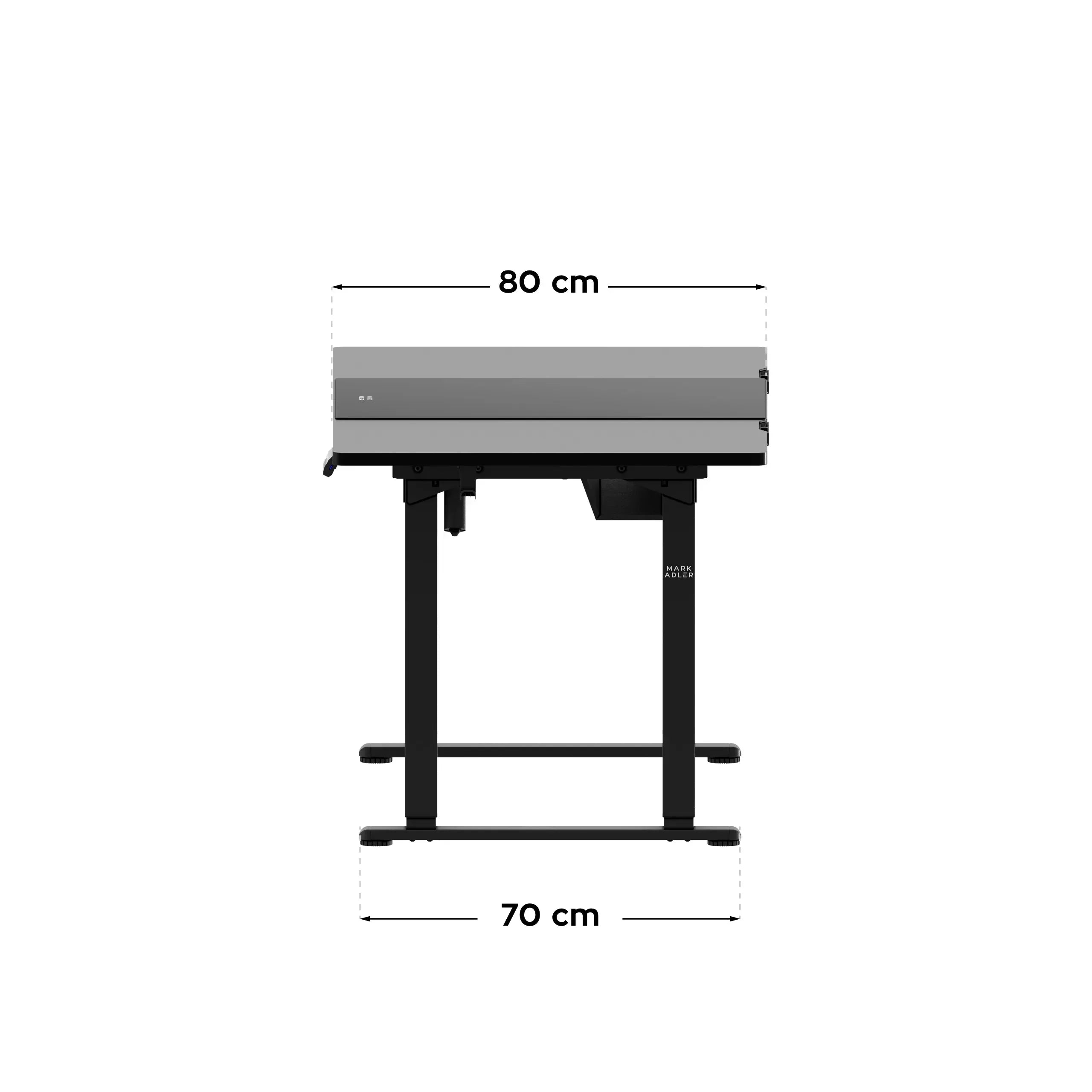 Birou electric Mark Adler Leader 9.3 Black 160 cm