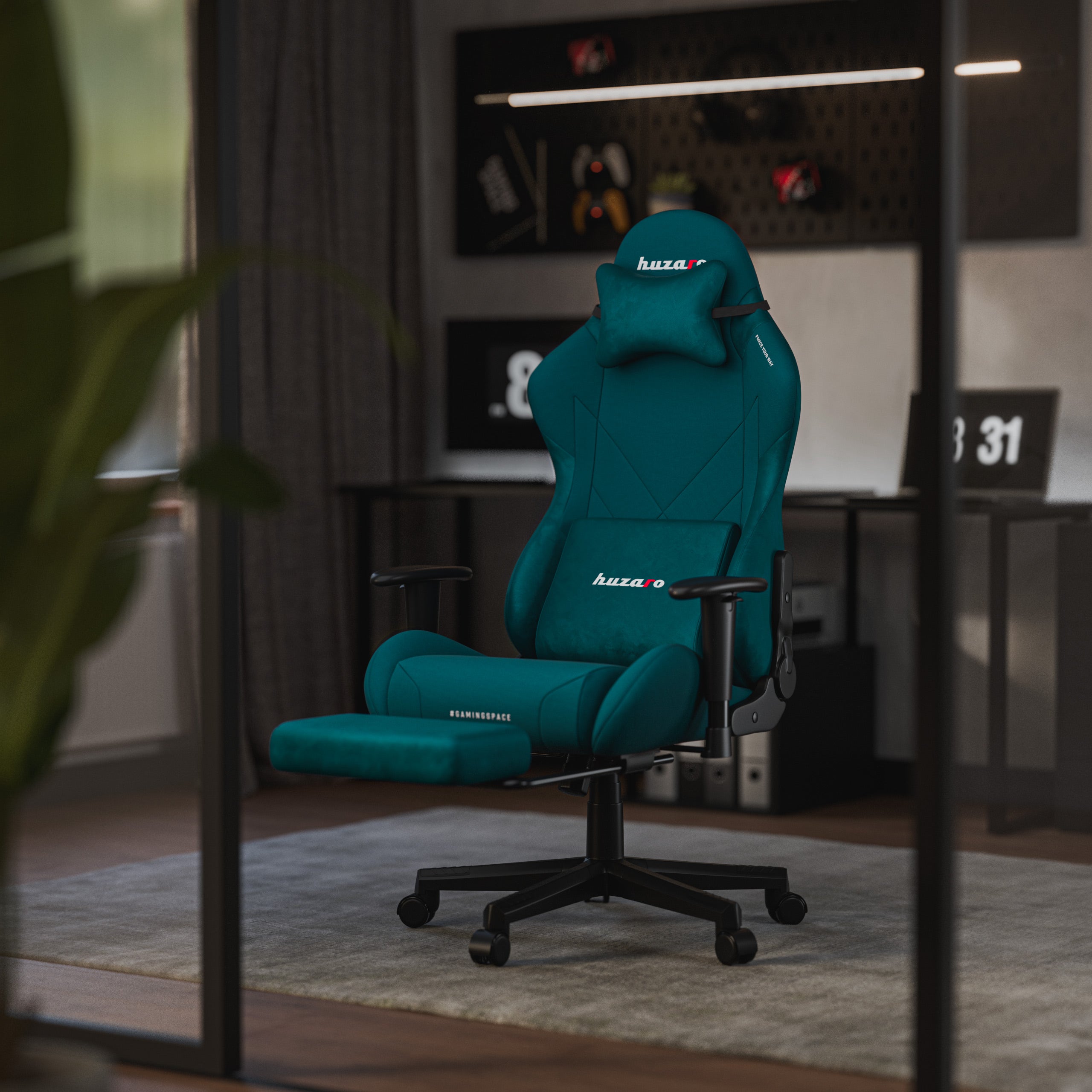 Scaun gaming Huzaro Force 5.7 Teal