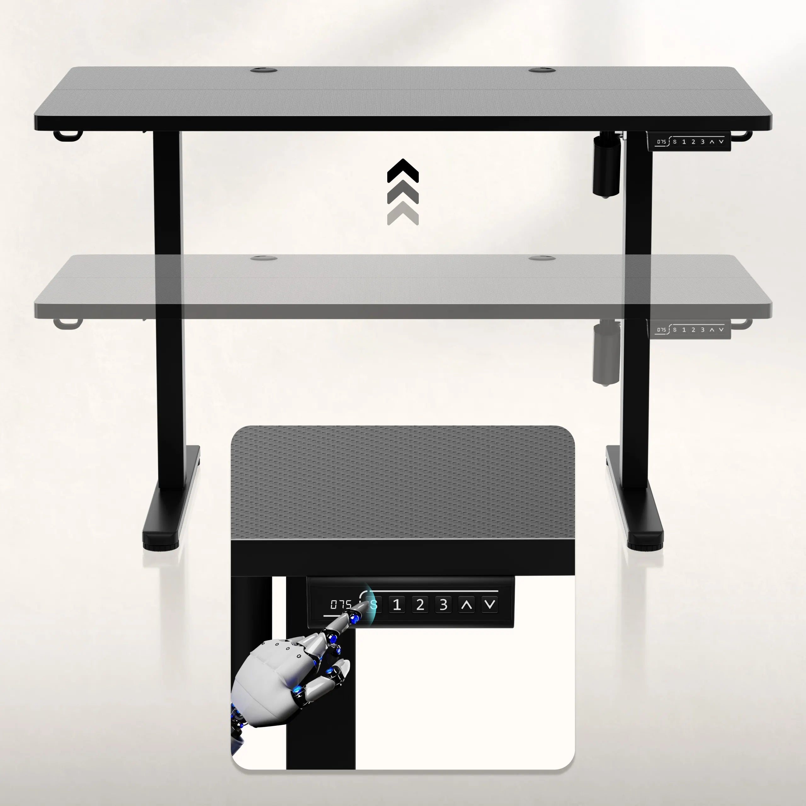 Panou de control ErgoHub Flex cu memorie pentru setări