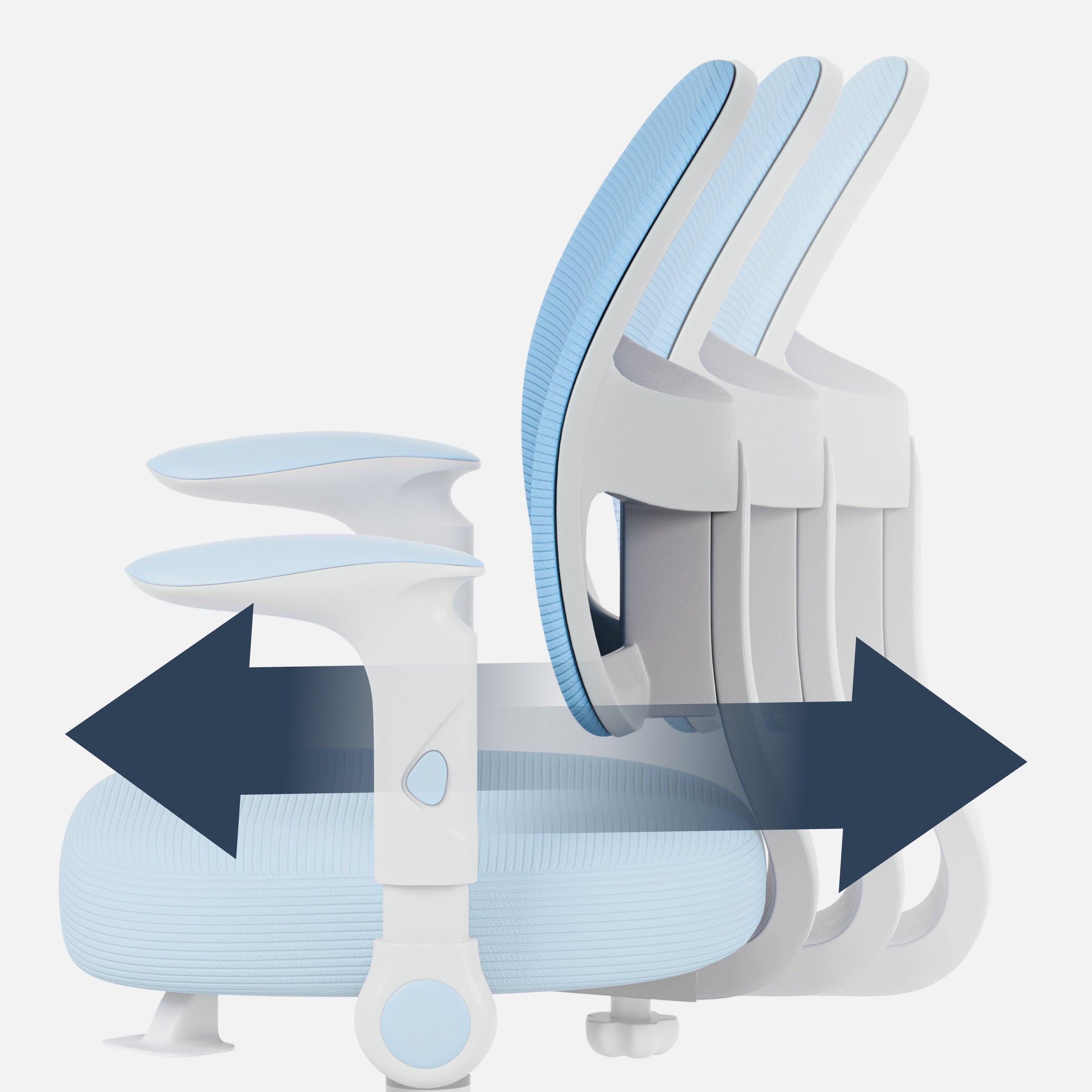 Scaun pivotant Mark Adler JUNIOR 5.0 Pink