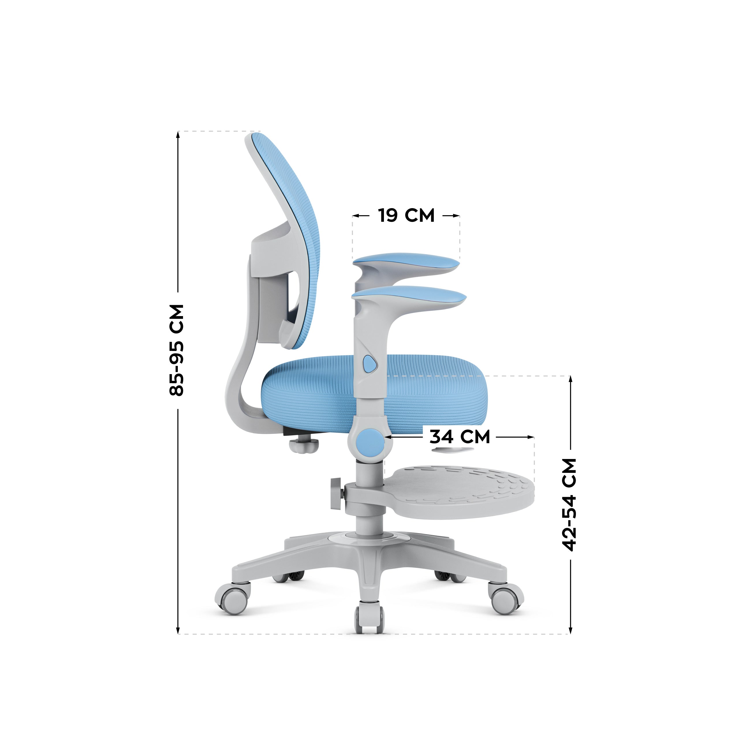 Scaun pivotant Mark Adler JUNIOR 5.0 Pink