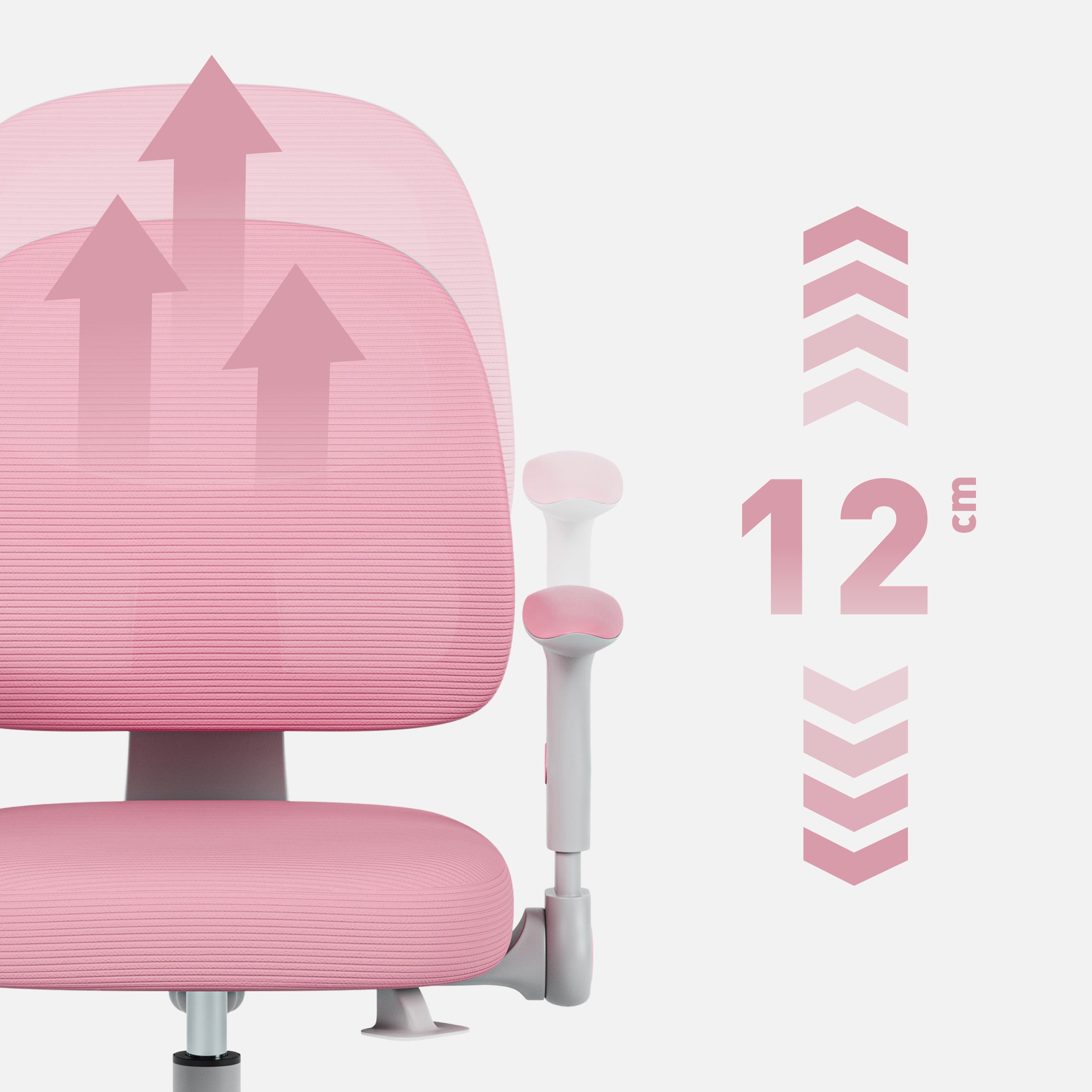 Scaun pivotant Mark Adler JUNIOR 5.0 Pink