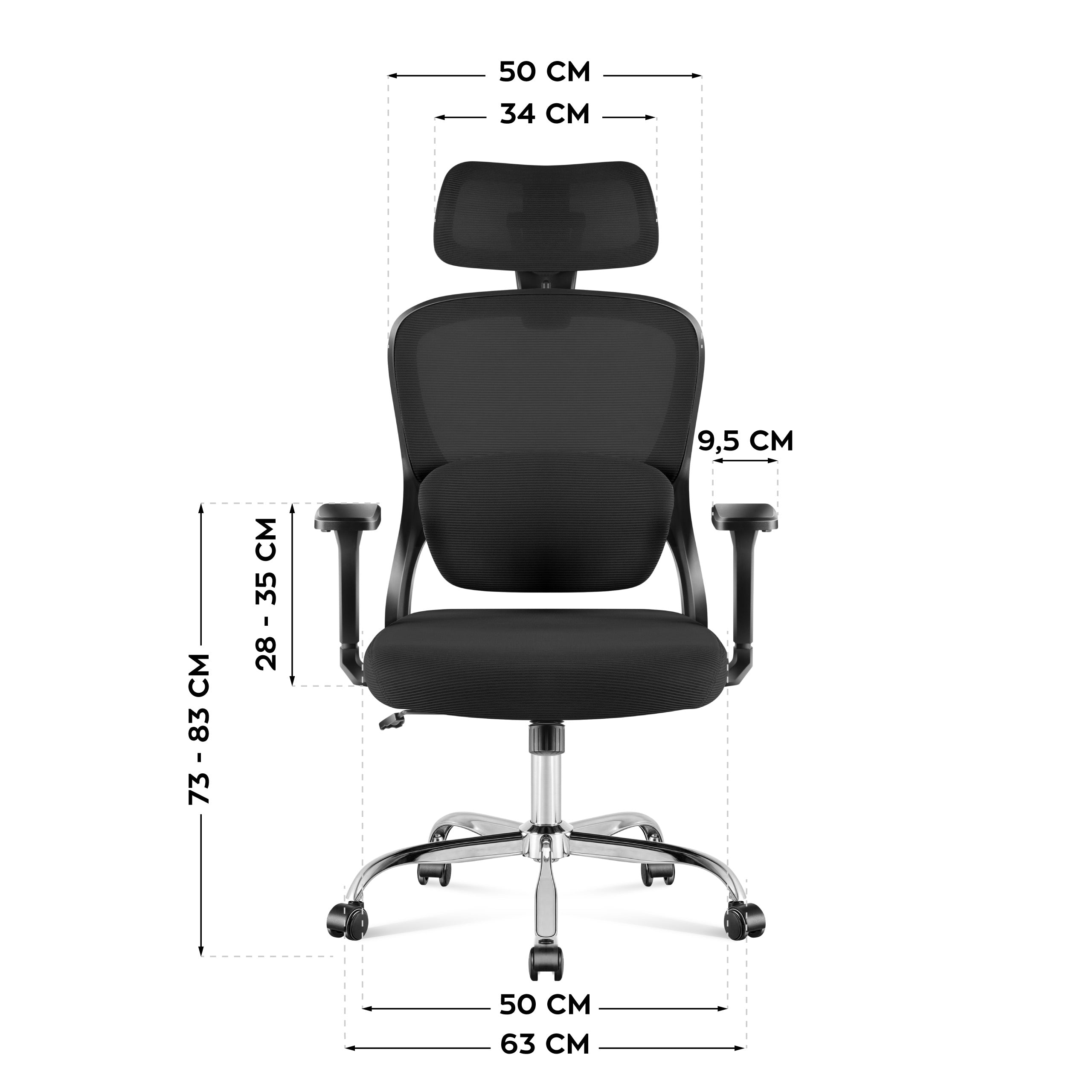 Mark Adler Manager 3.2 Scaun de birou negru