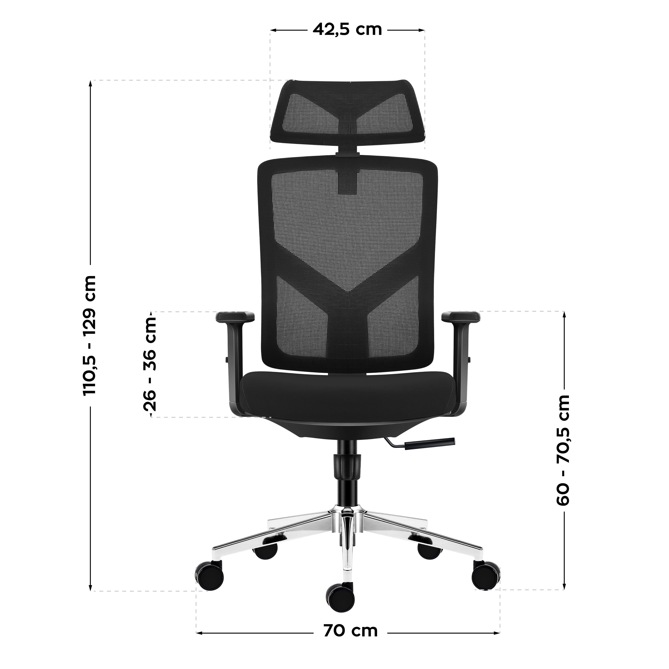 Scaun ergonomic Mark Adler Manager 3.3 Black