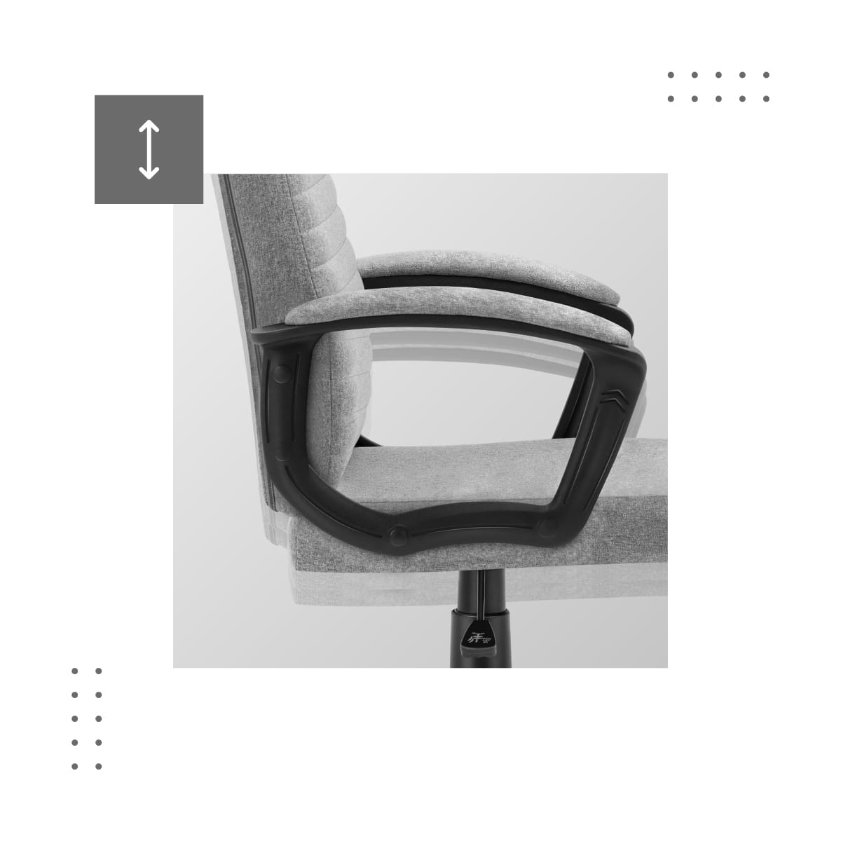 Scaun de birou Mark Adler Boss 2.5 gri