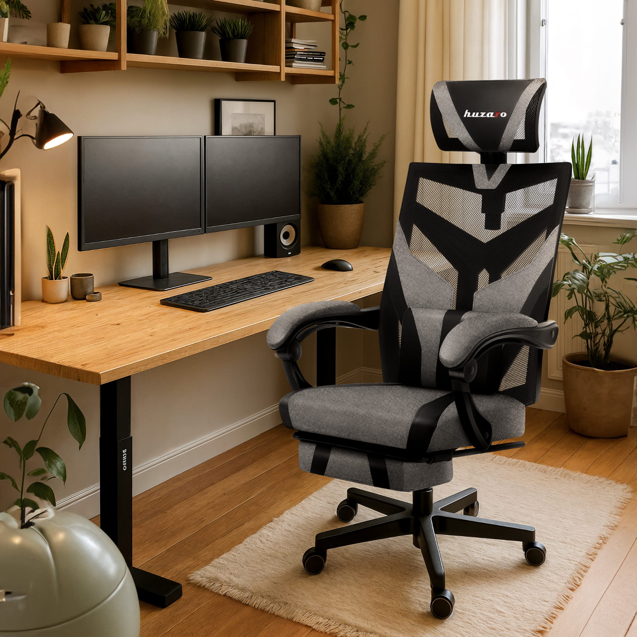 Huzaro Combat 5.0 Grey Gaming Armchair