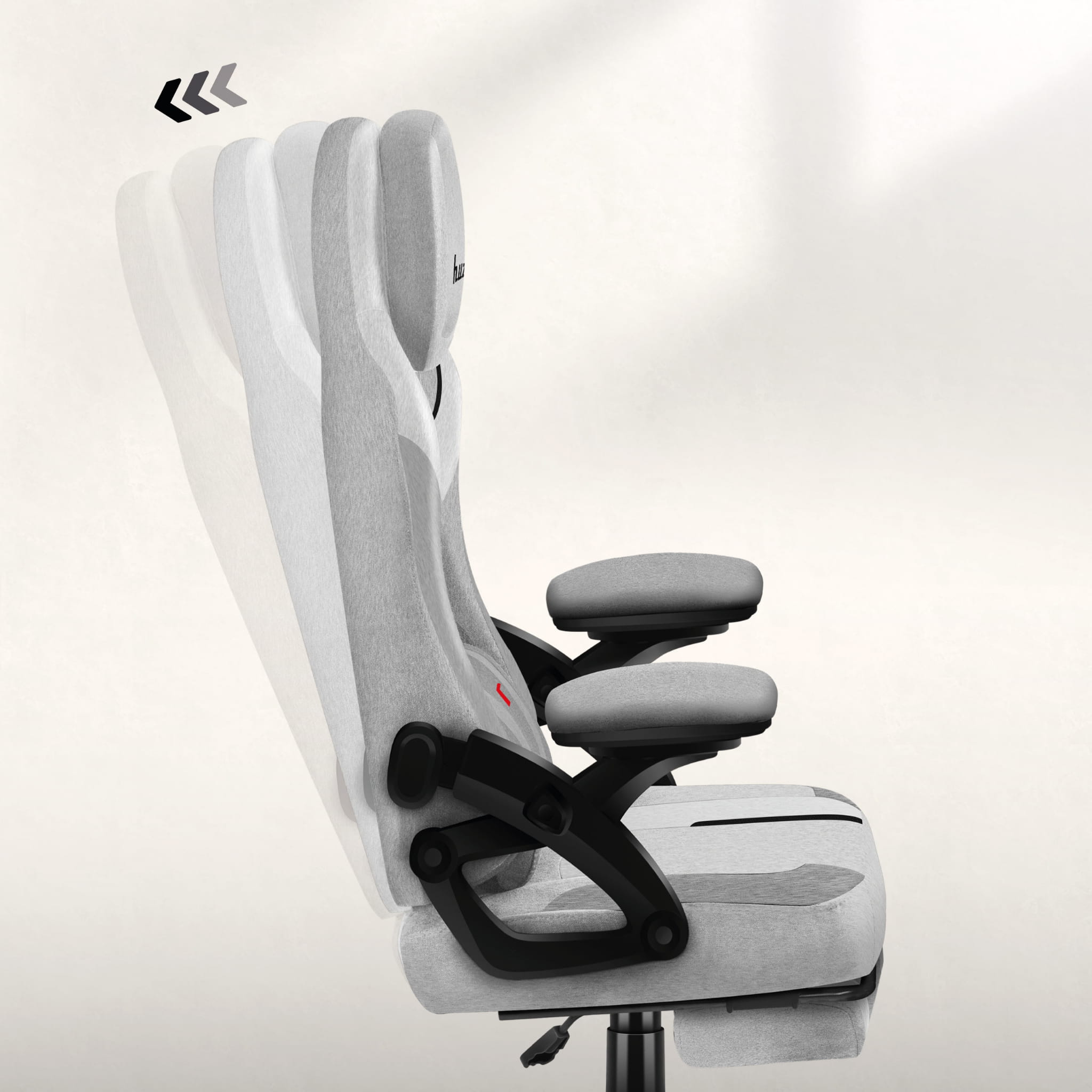 Scaun de gaming Huzaro Force 4.6 Grey