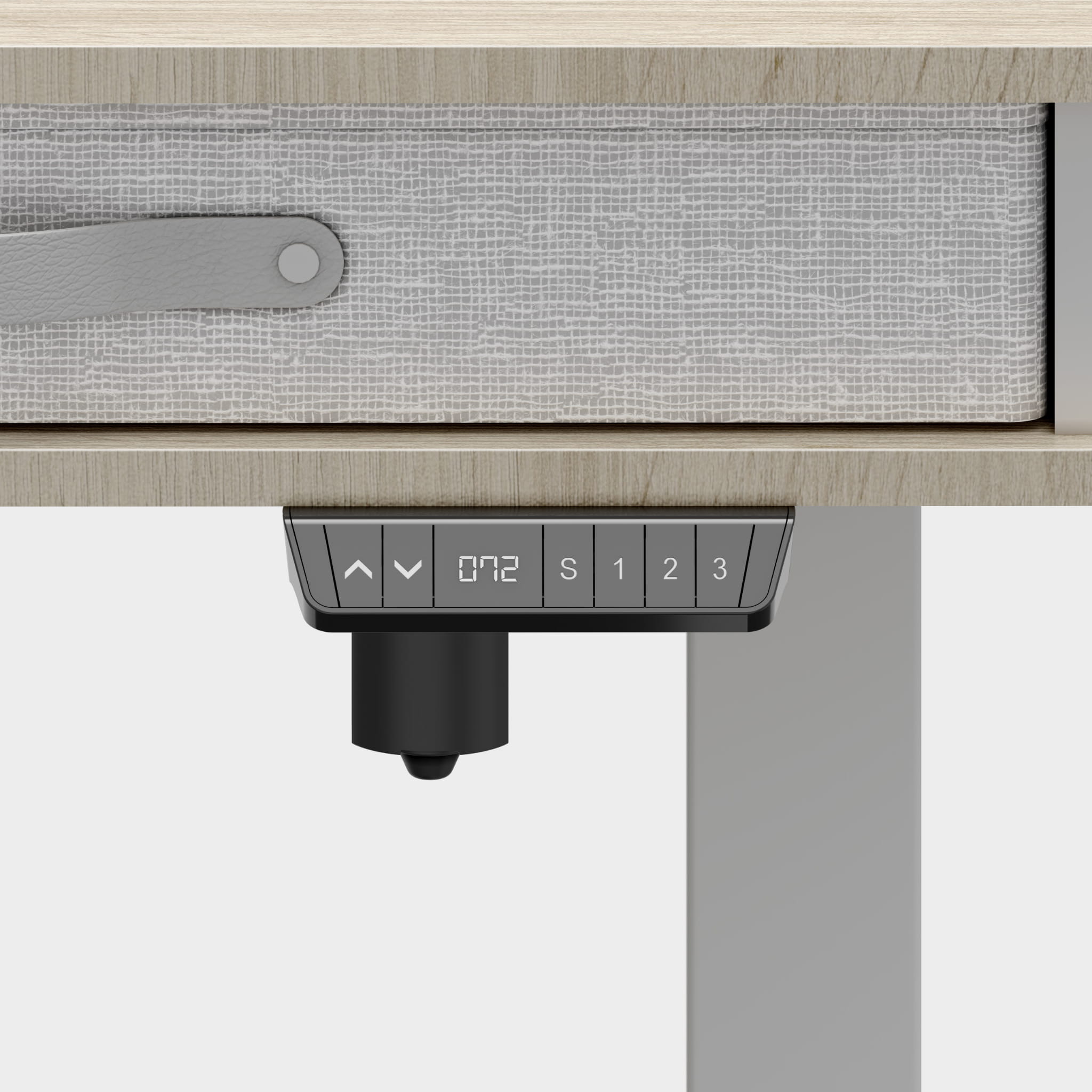 Birou electric Mark Adler Leader 8.0 White 120 cm