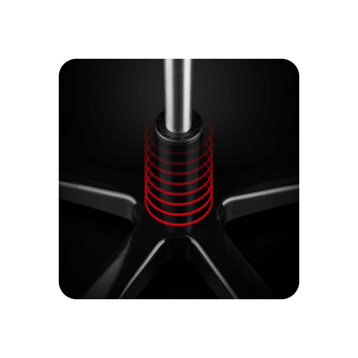 Acționator universal cu gaz pentru scaune pivotante