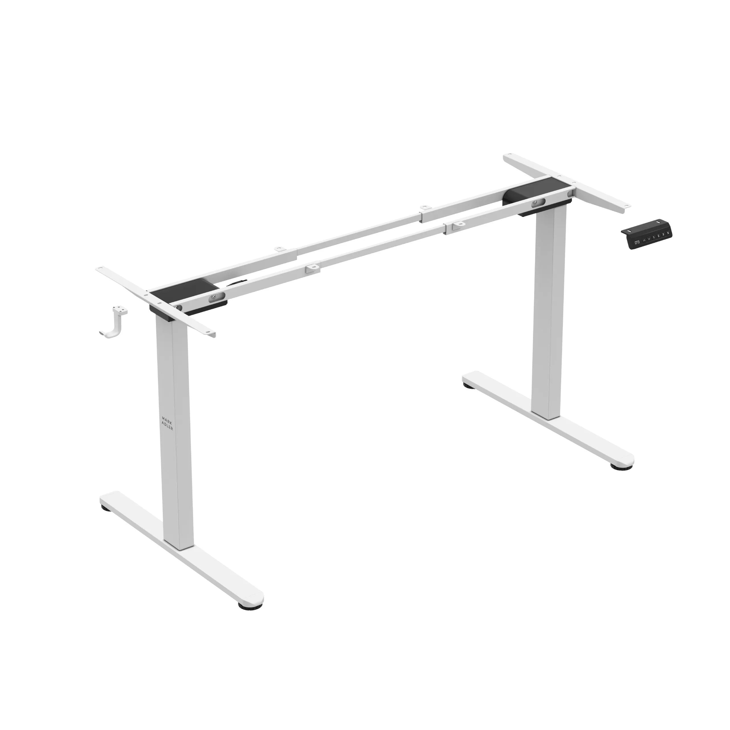 Mark Adler Xeno 4.5 Suport de birou electric alb cu două motoare