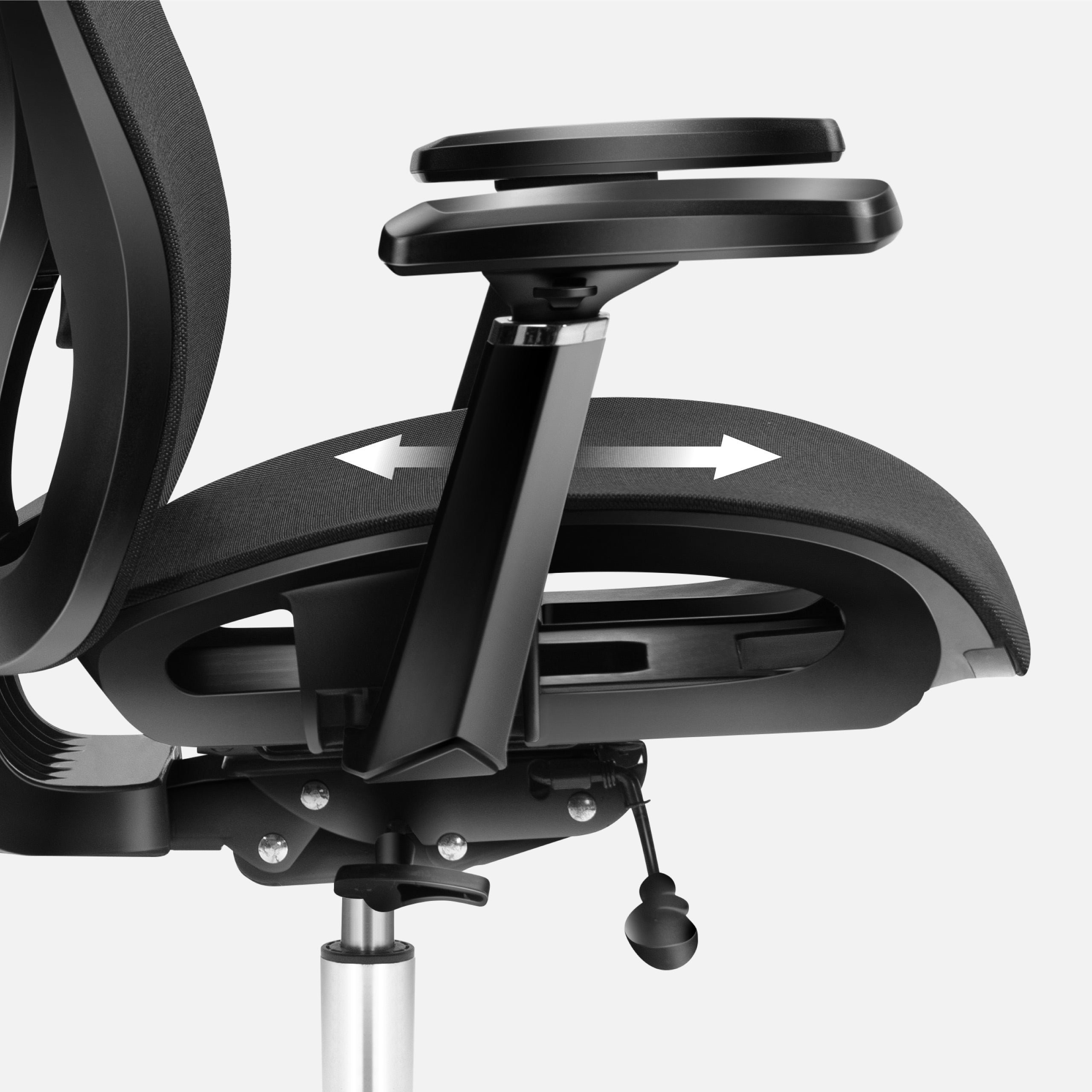 Scaun reglabil din față în spate