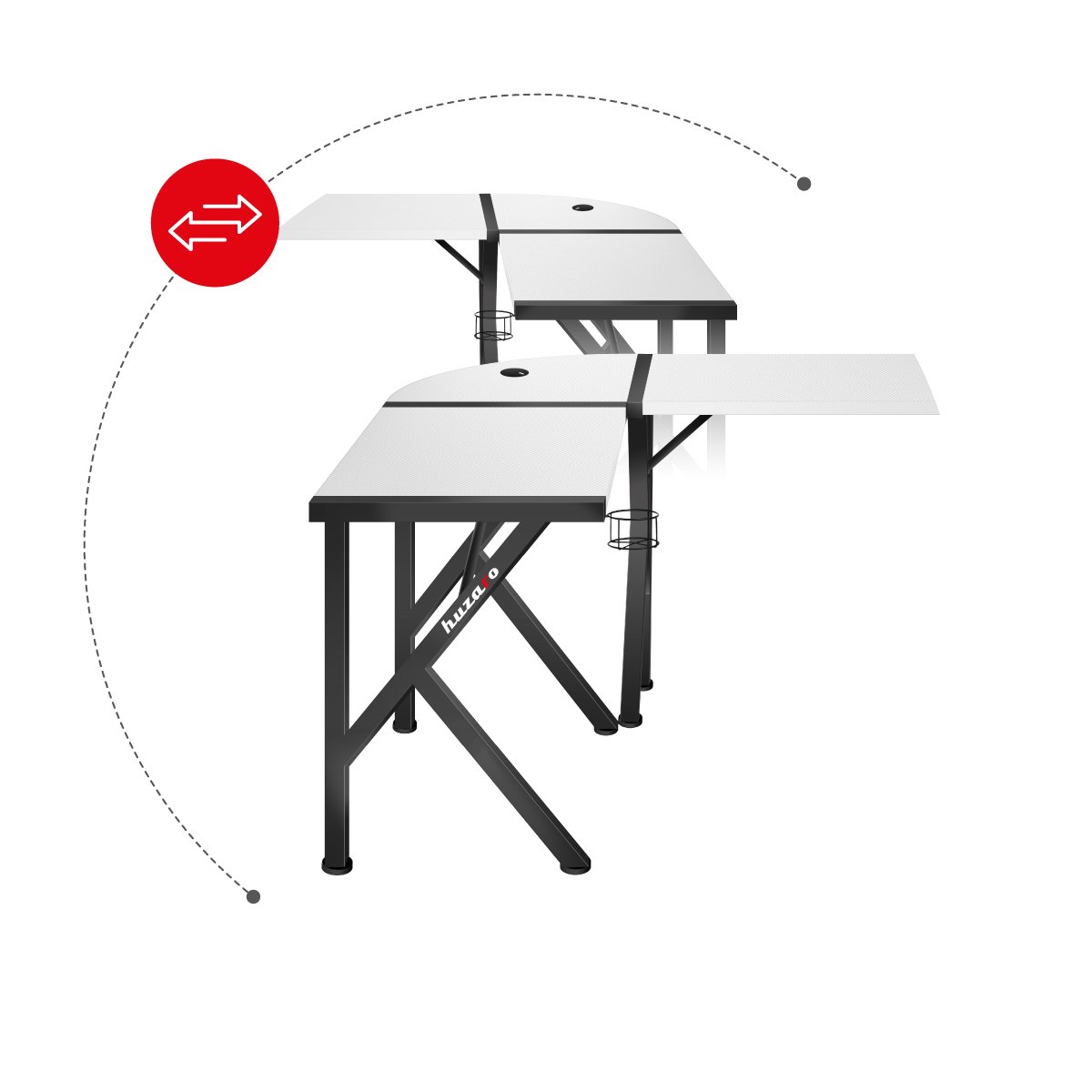 Două opțiuni de montare