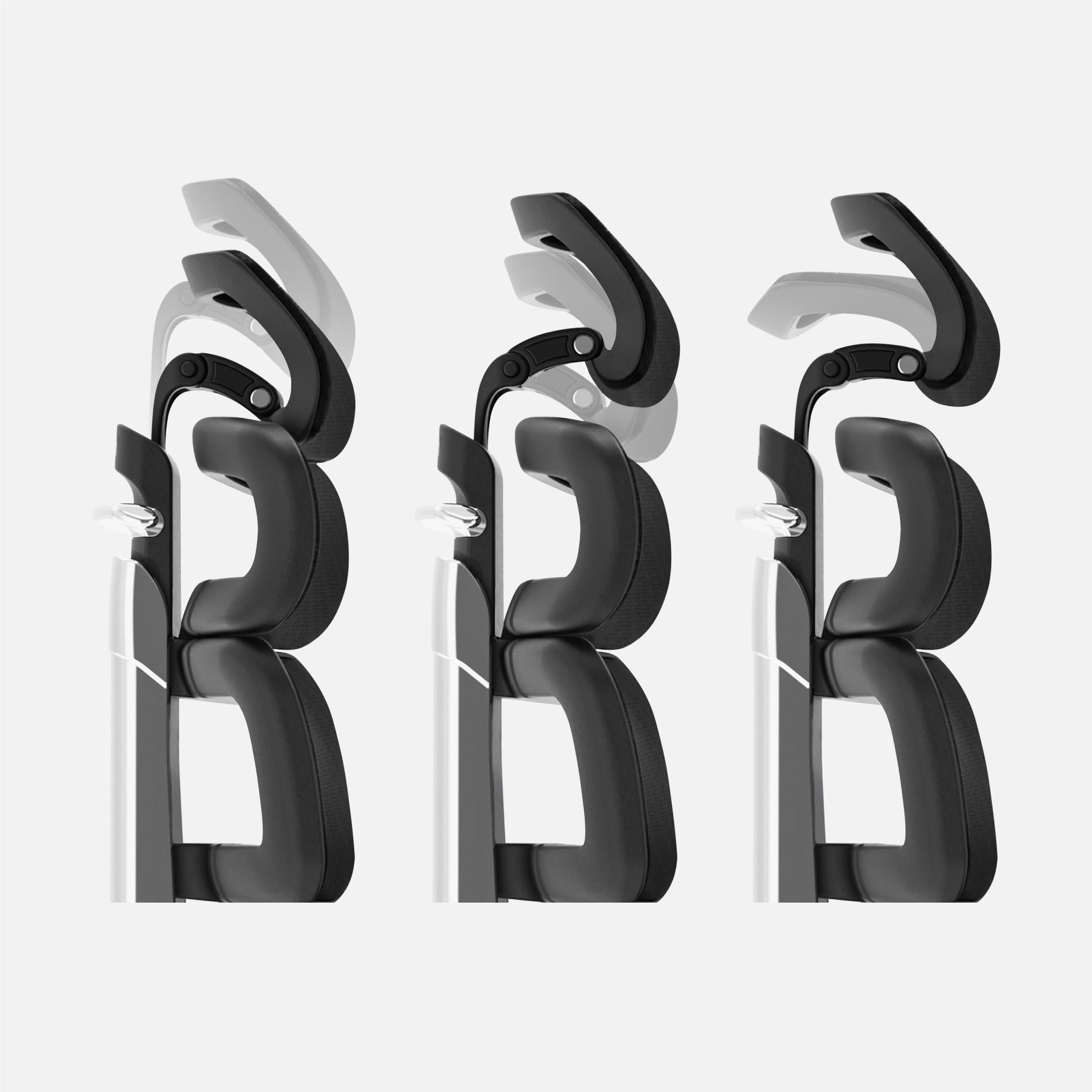 Tetieră 3D reglabilă