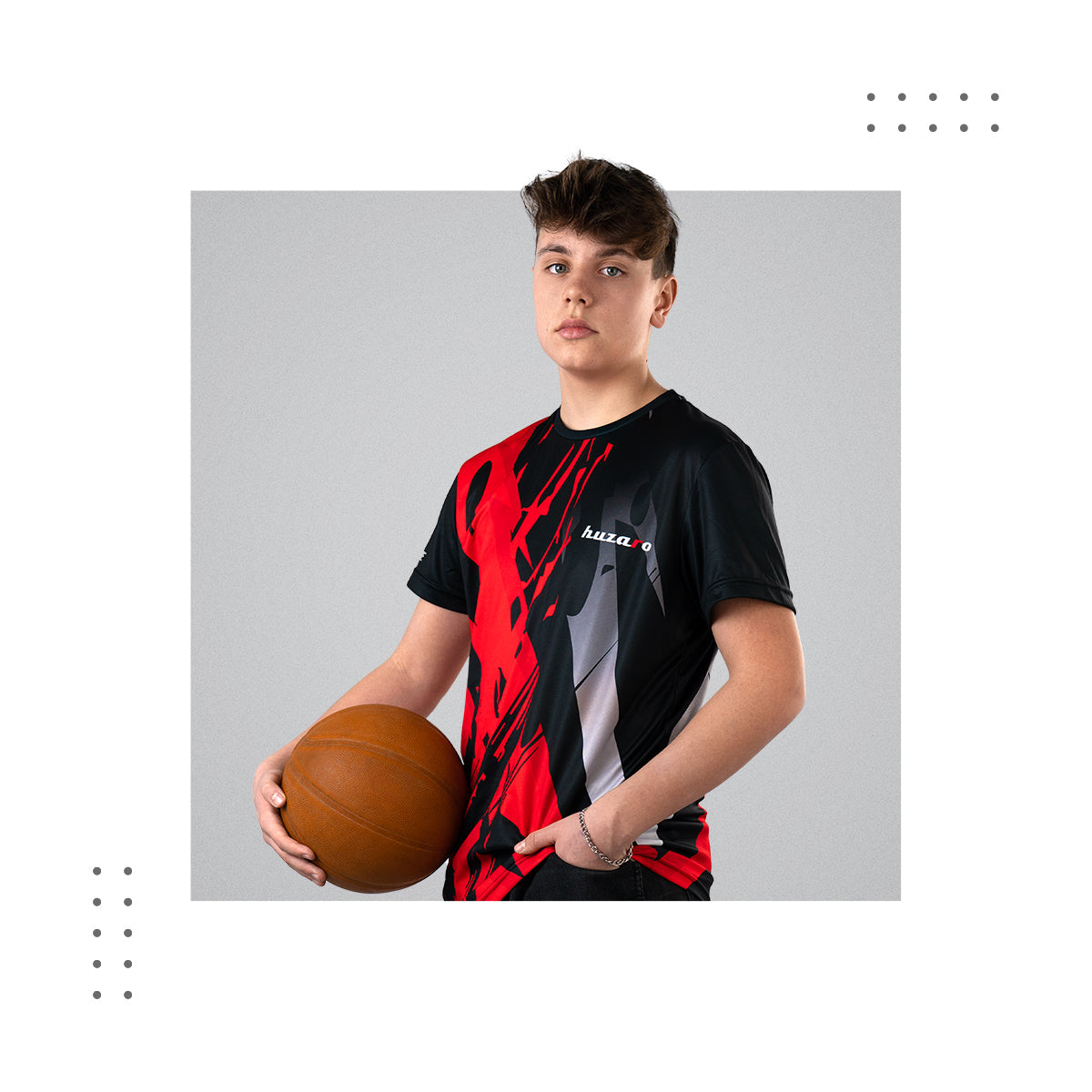 Tricou imprimat respirabil pentru jucătorul activ