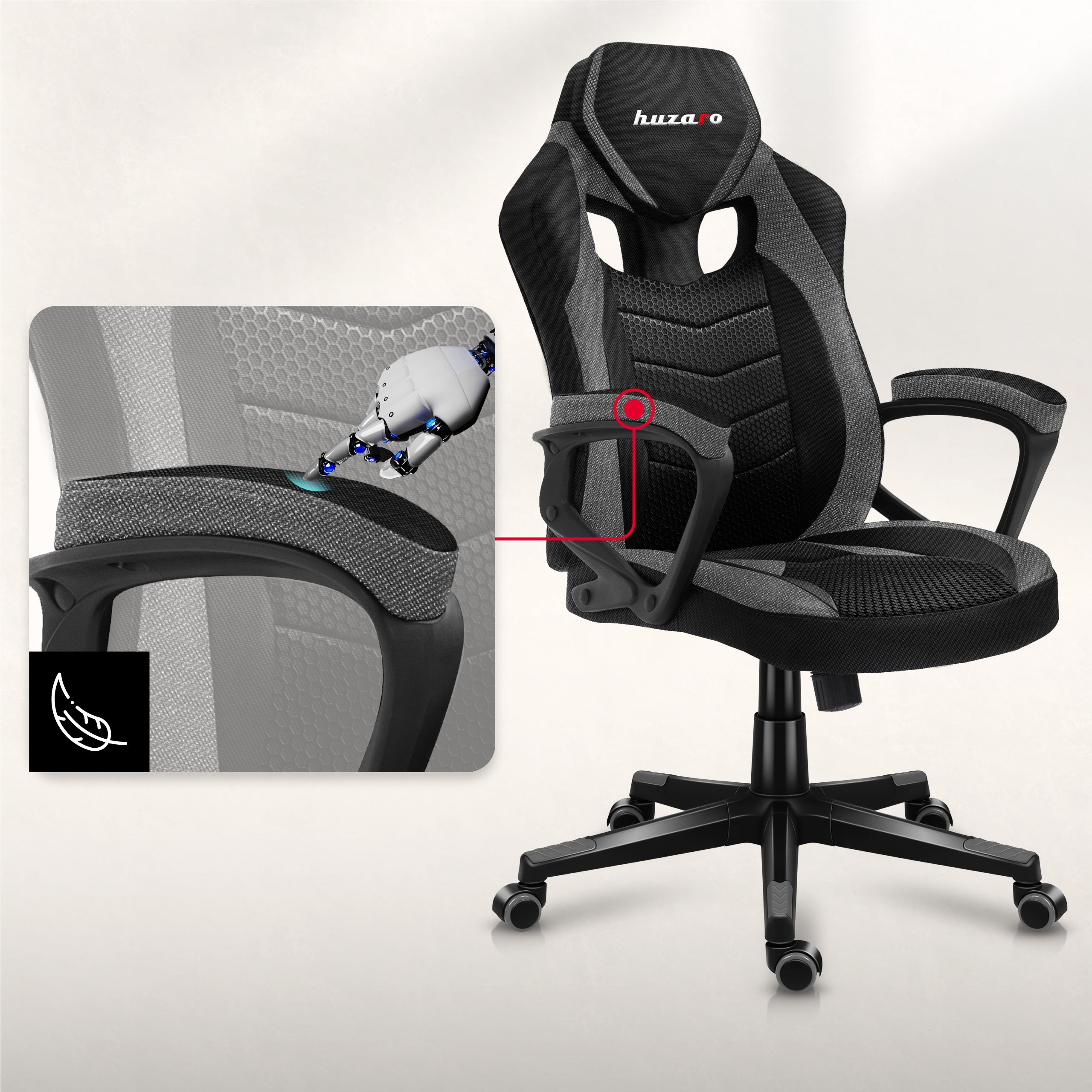 Suporturi pentru brațe moi, antiderapante