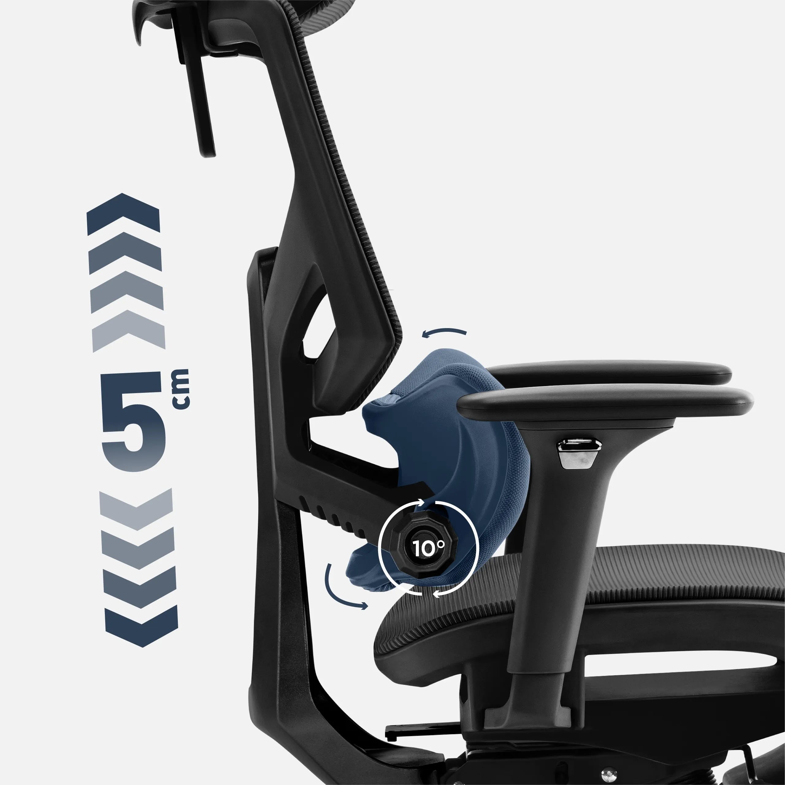 Sprijin în poziția șezând